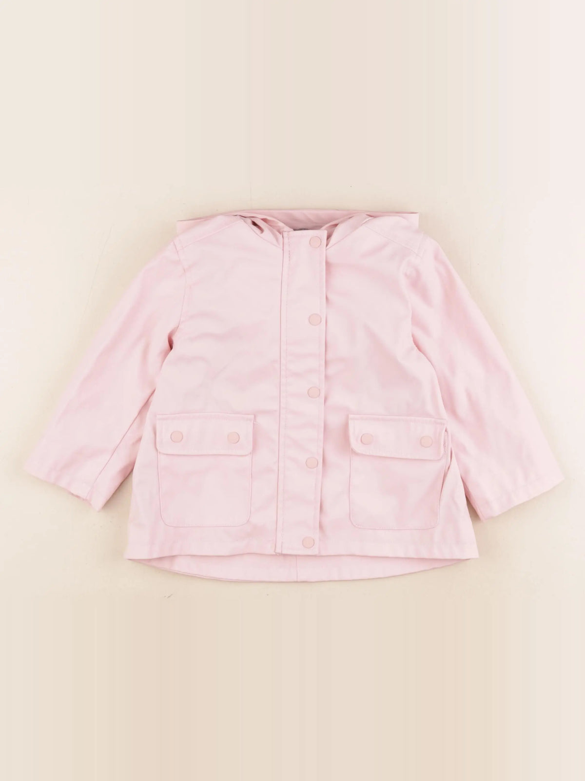 La Redoute - imperméable rose - 2 ans