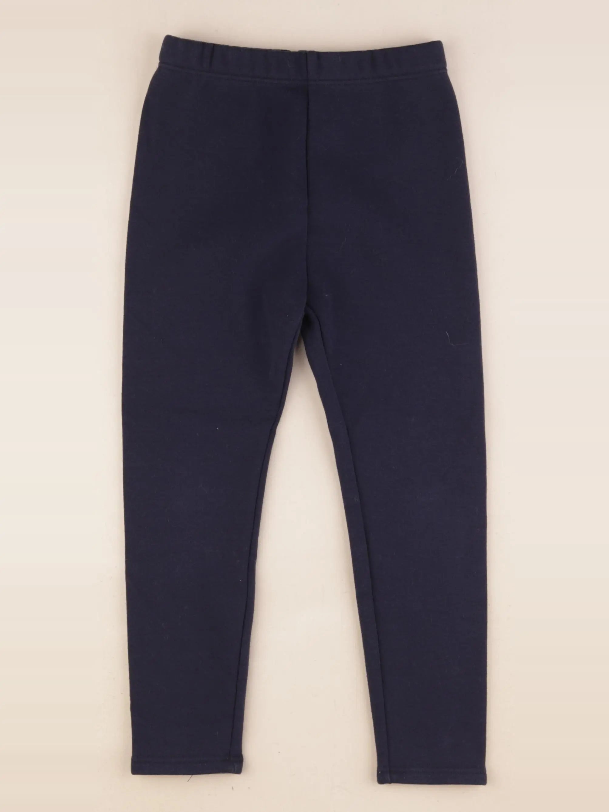 Vertbaudet - legging doublé bleu - 6 ans