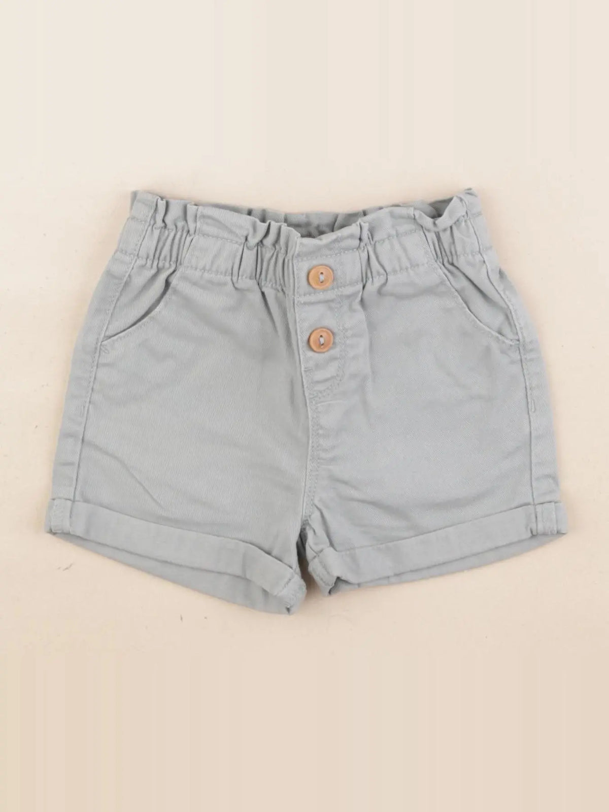 Vertbaudet - short vert - 12 mois