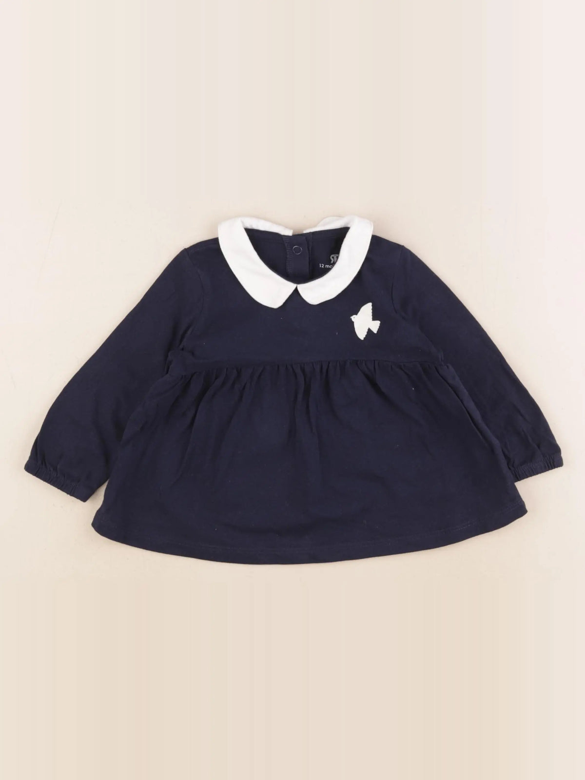 La Redoute - tee-shirt bleu - 12 mois