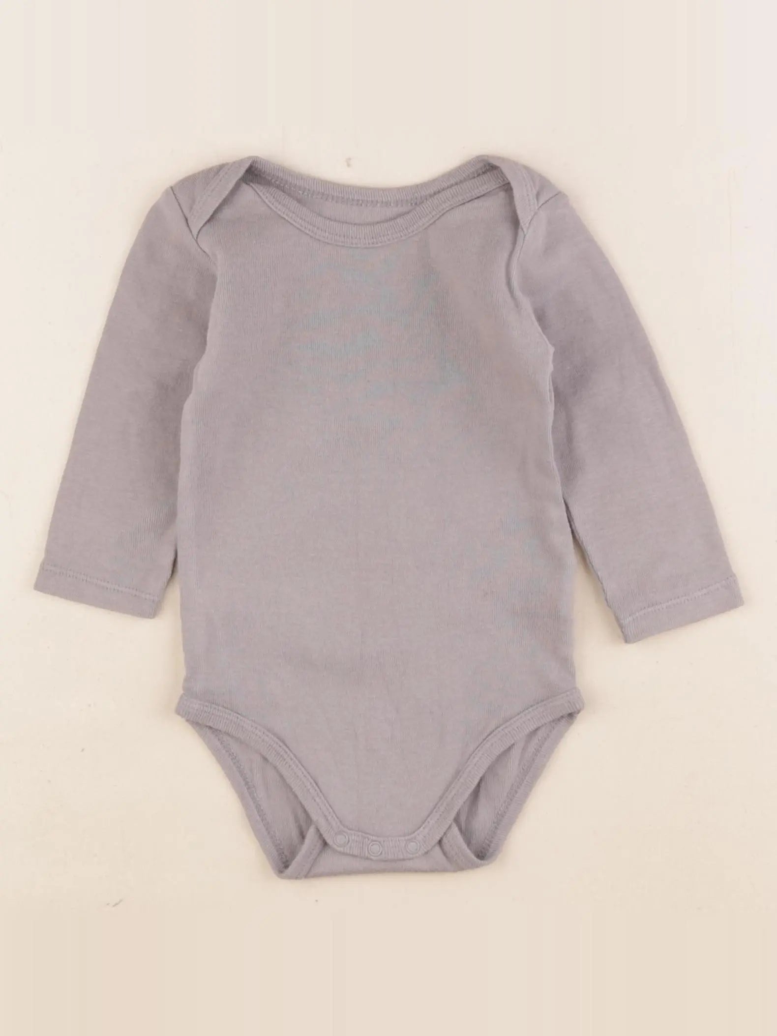 La Redoute - body gris - 12 mois