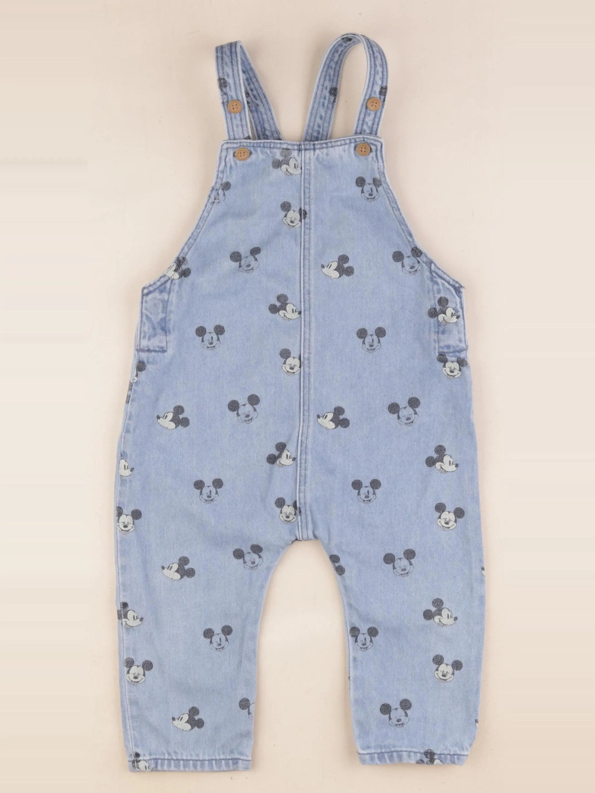 H&M - salopette bleu - 12/18 mois