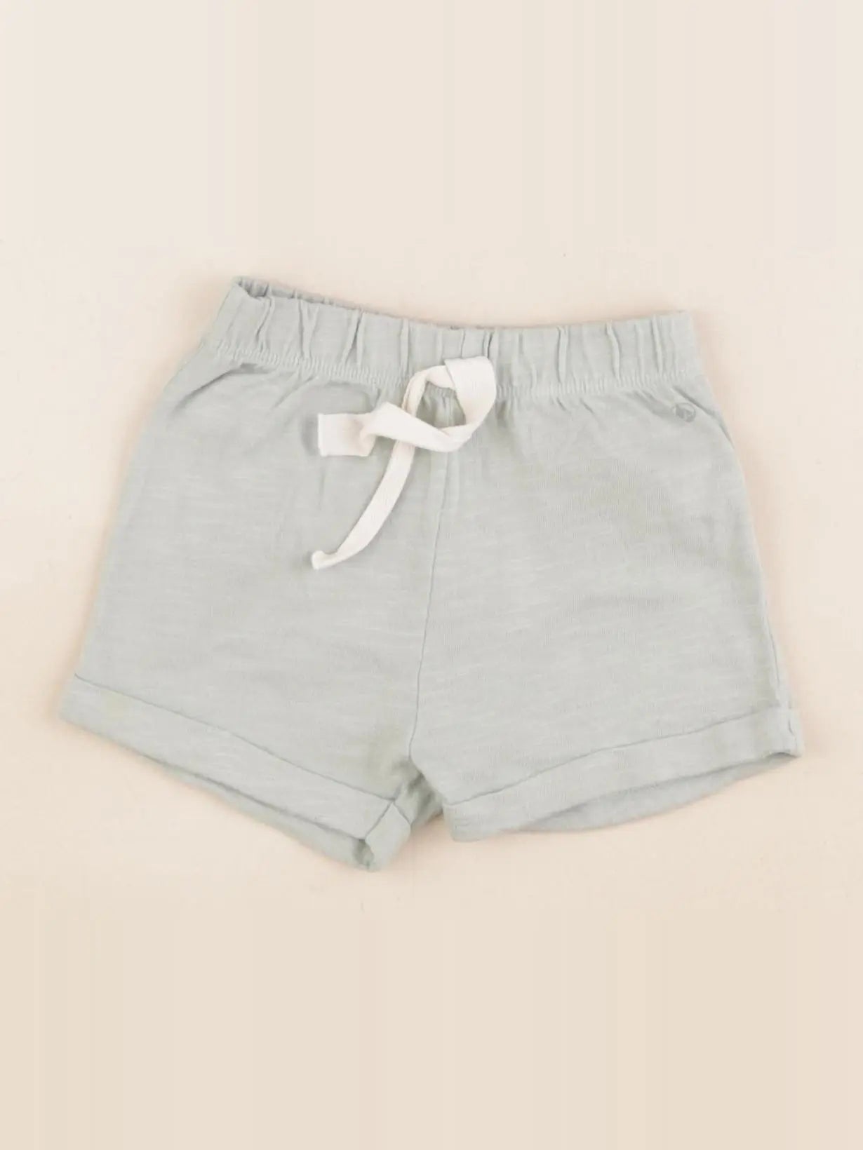 Petit Bateau - short vert - 12 mois