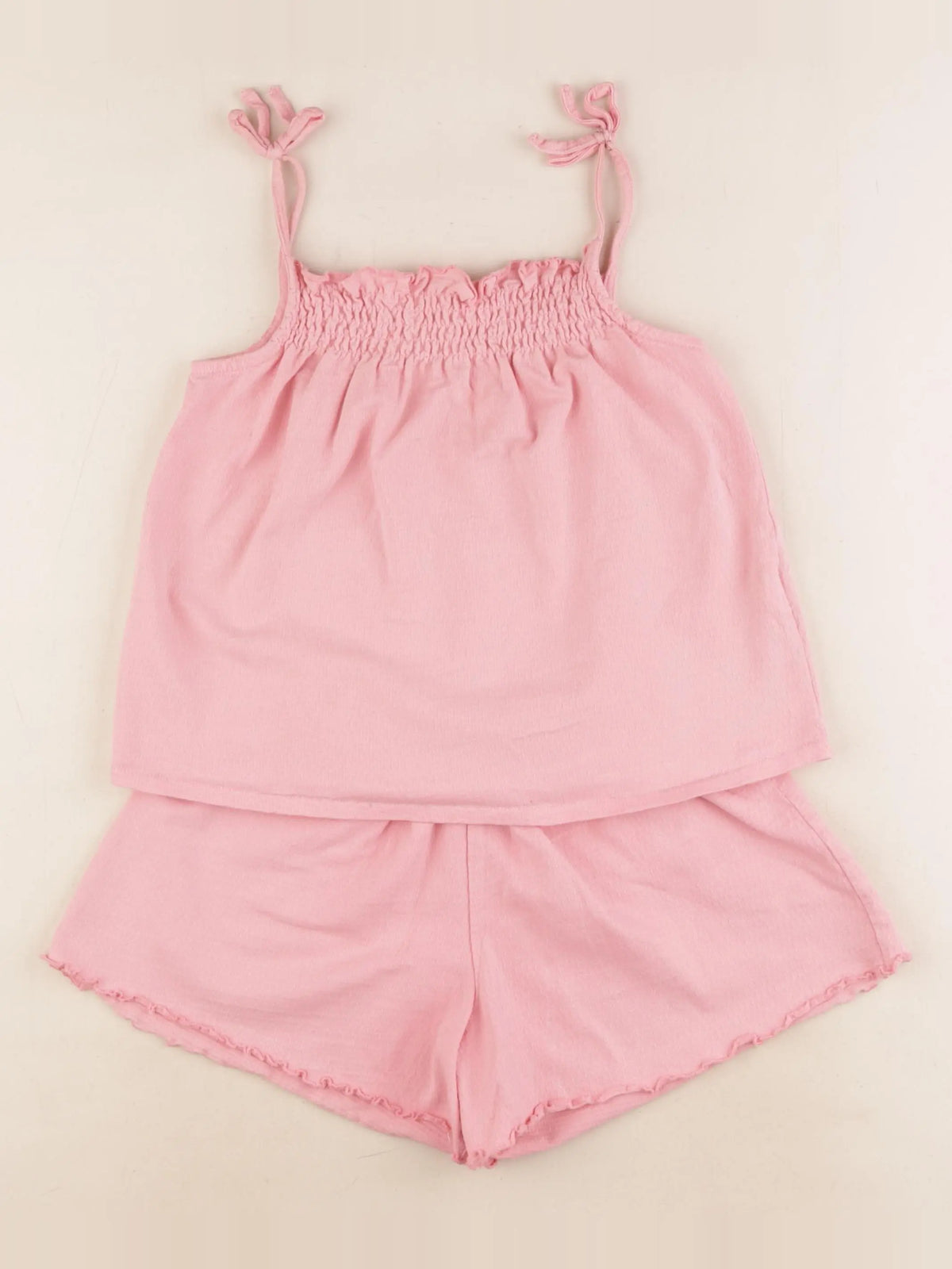 Zara - pyjama coton rose - 5/6 ans