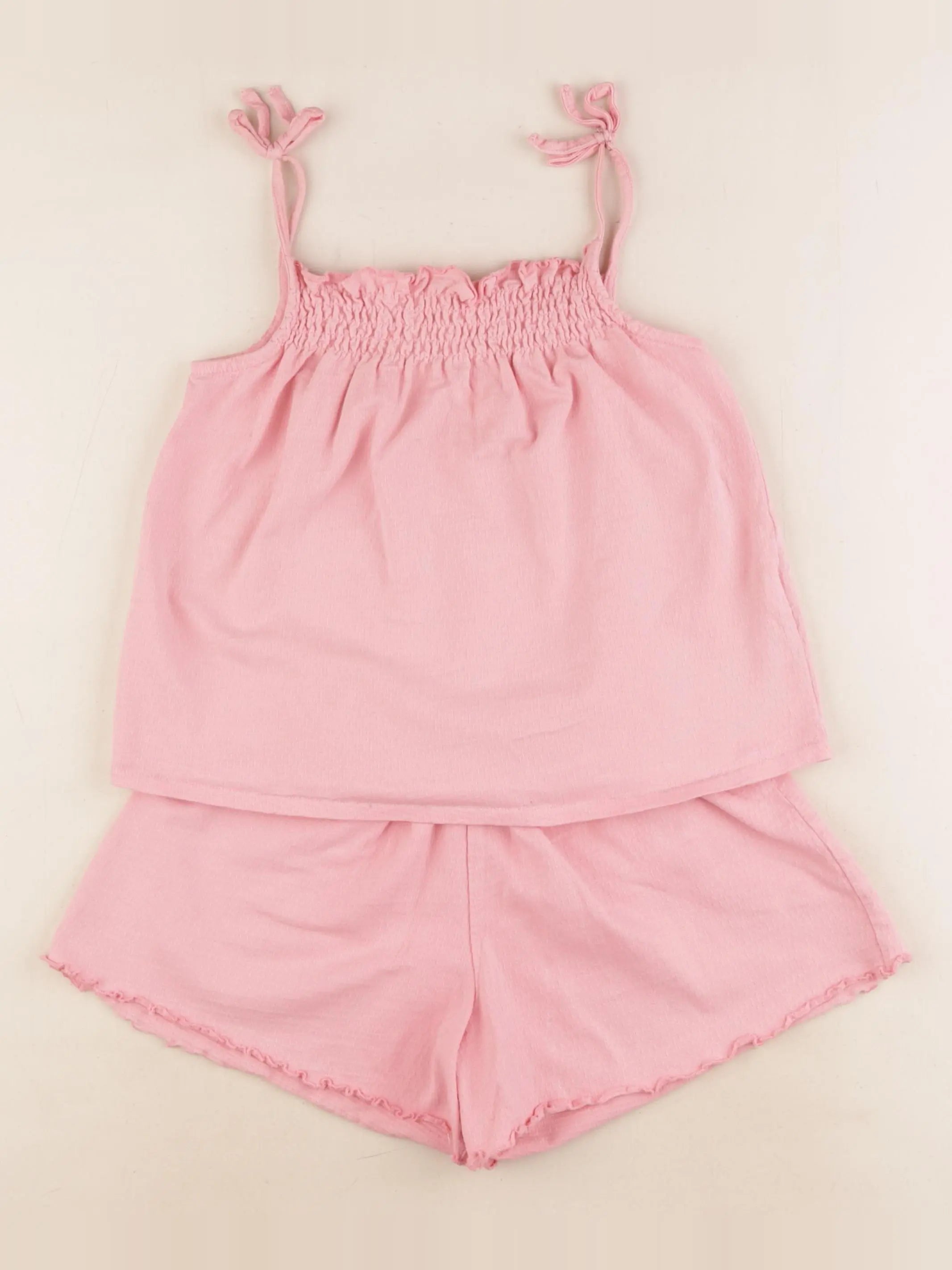 Zara - pyjama coton rose - 5/6 ans