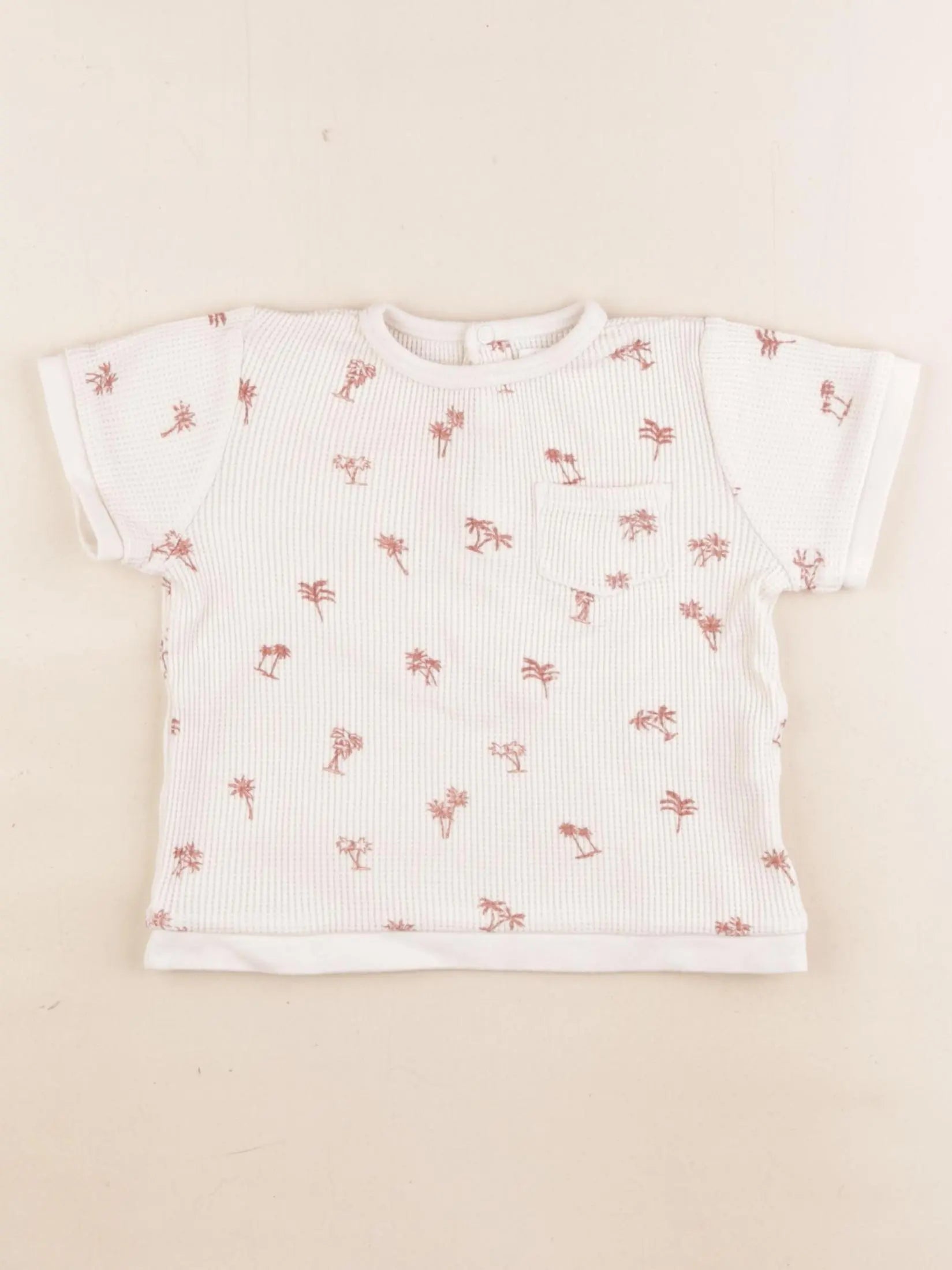 Monoprix - tee-shirt blanc - 12 mois