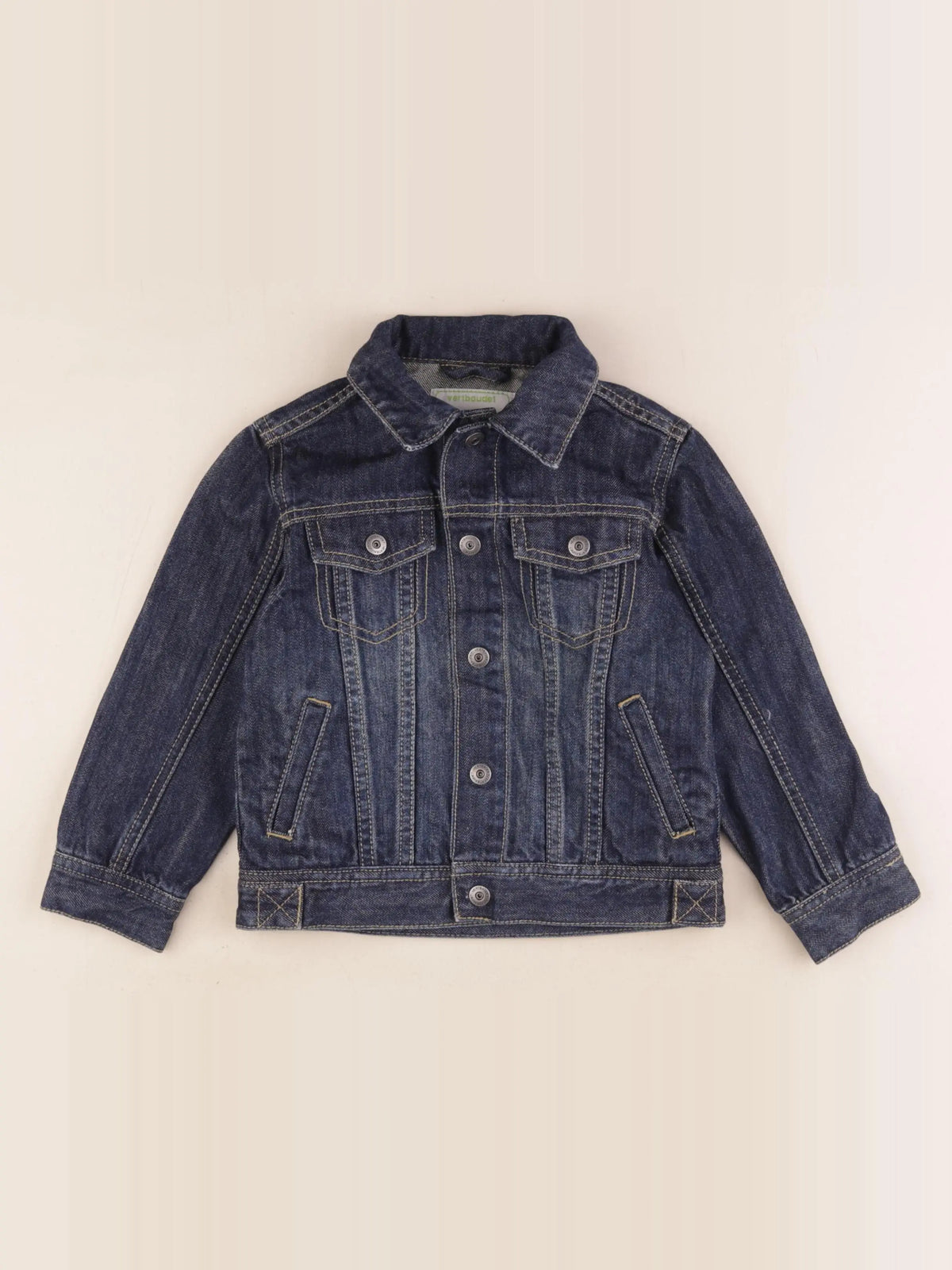 Vertbaudet - veste bleu - 4 ans