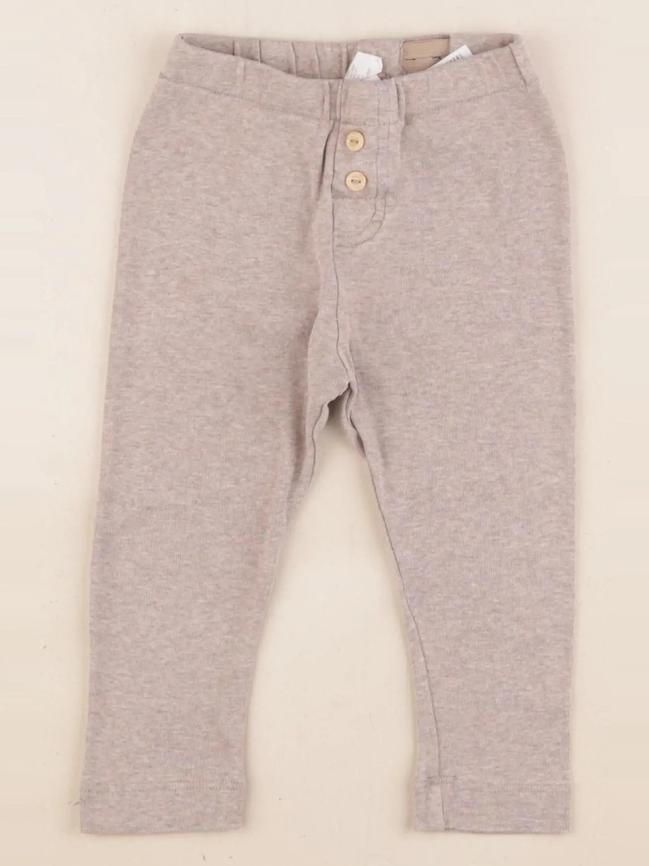 H&M - legging marron - 12/18 mois