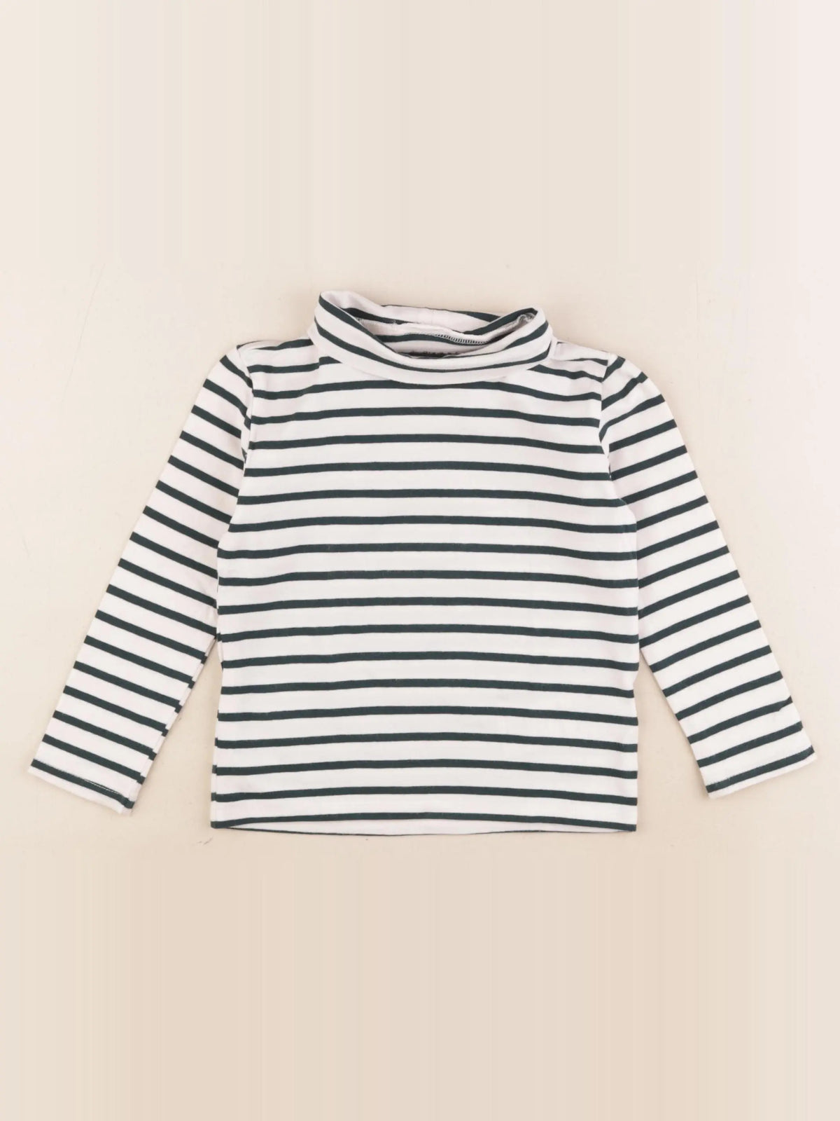 Vertbaudet - sous-pull blanc - 3 ans