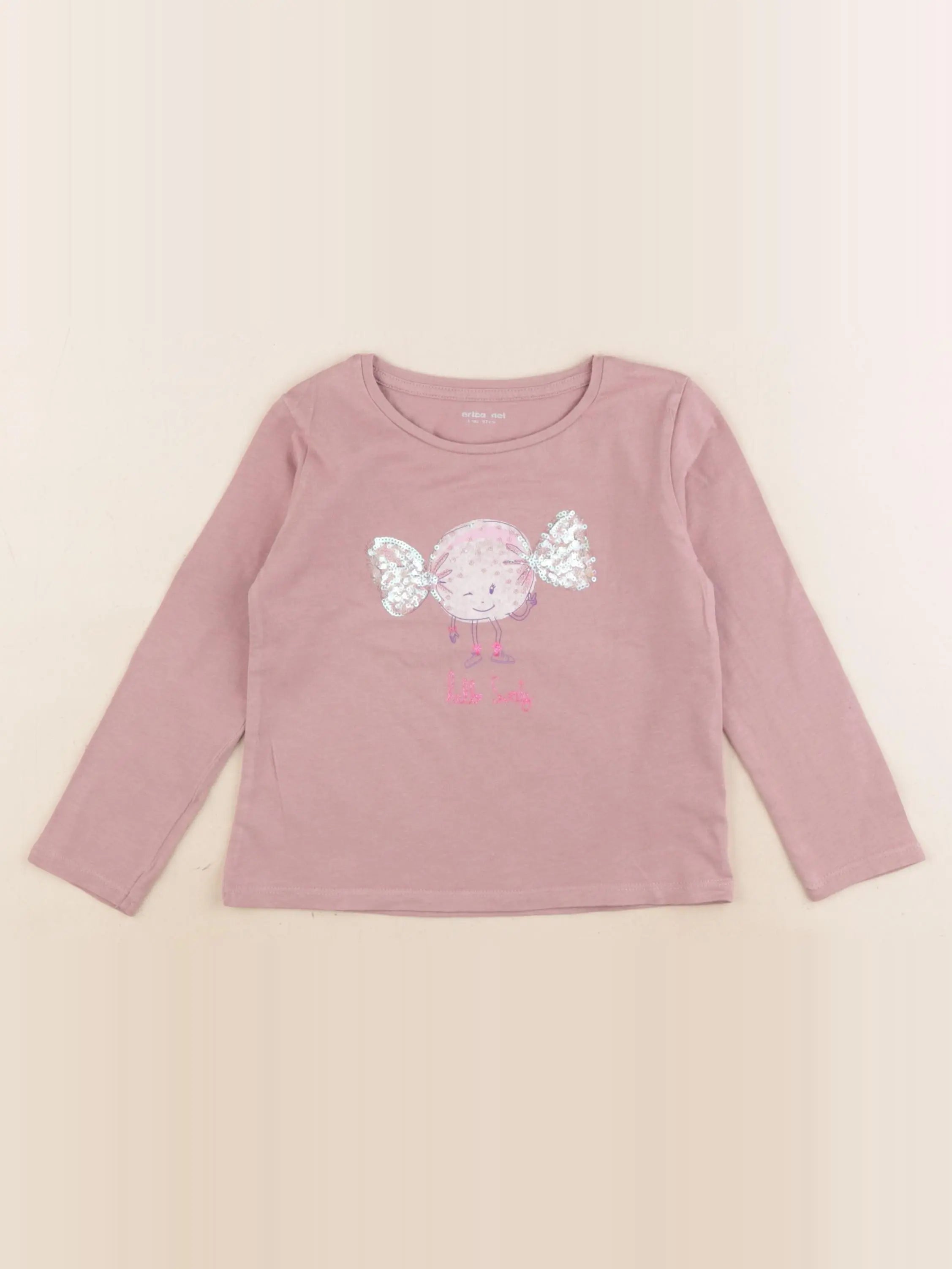 Vertbaudet - tee-shirt rose - 3 ans