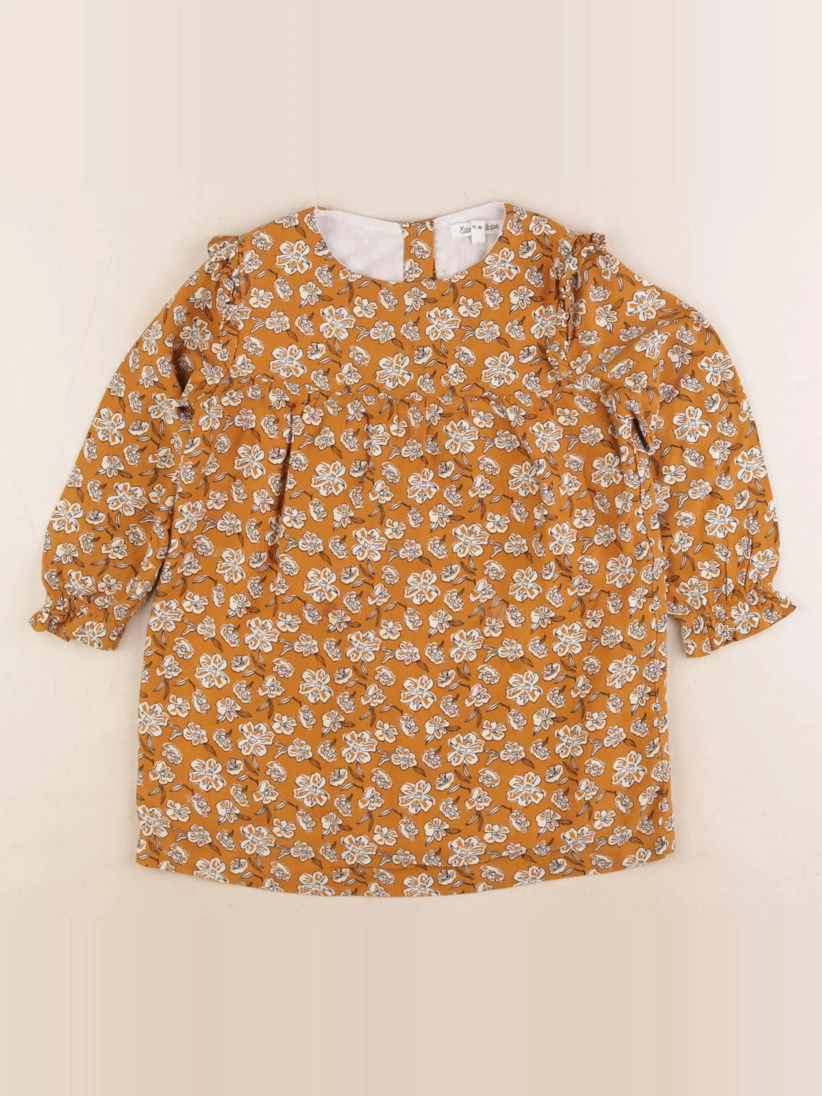 Eden & Victor - robe marron - 3 ans