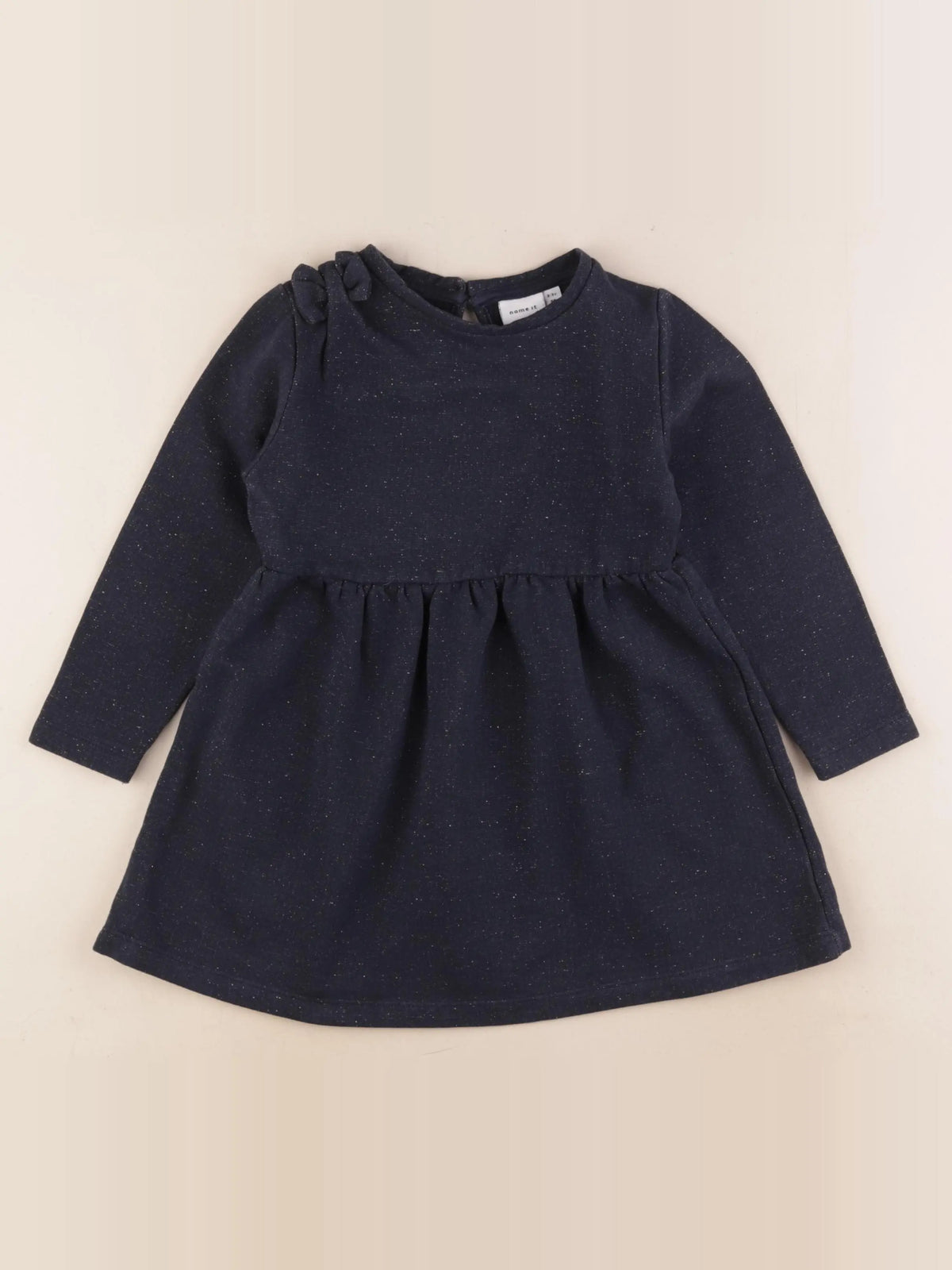 Name it - robe bleu, or - 2/3 ans