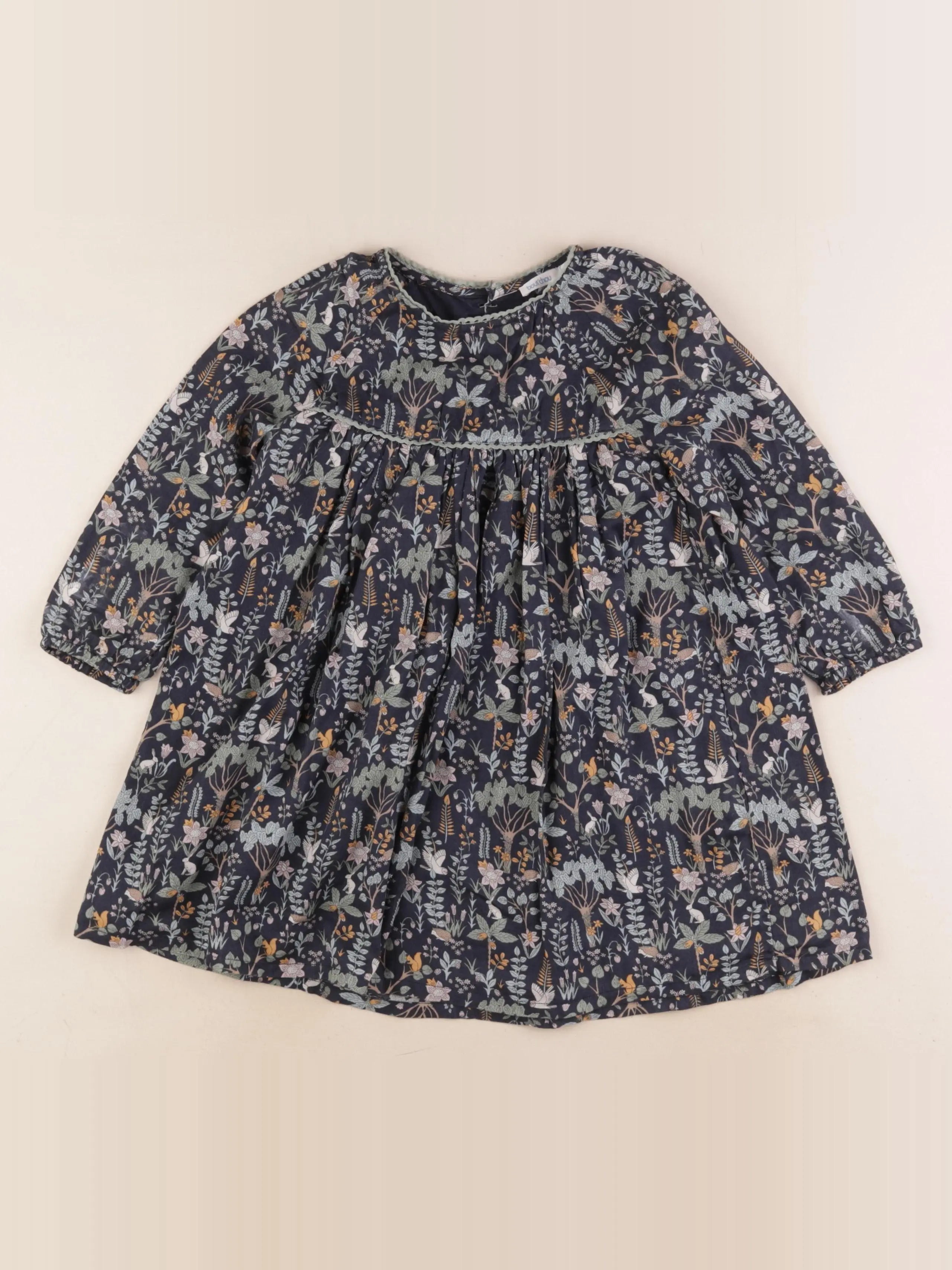 Boutchou - robe bleu - 36 mois