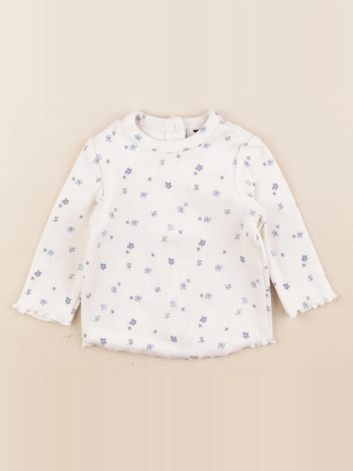 Tape à l'oeil - tee-shirt beige - 1 mois