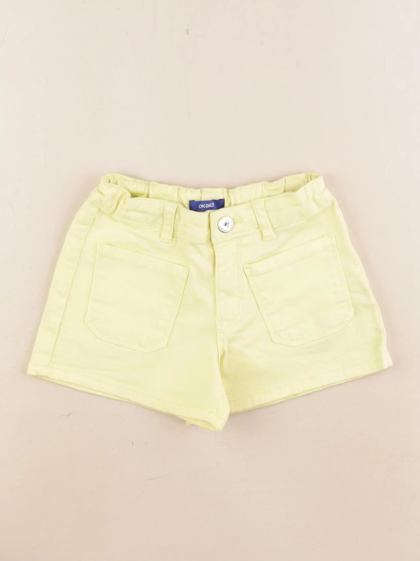 Okaidi - short jaune - 4 ans