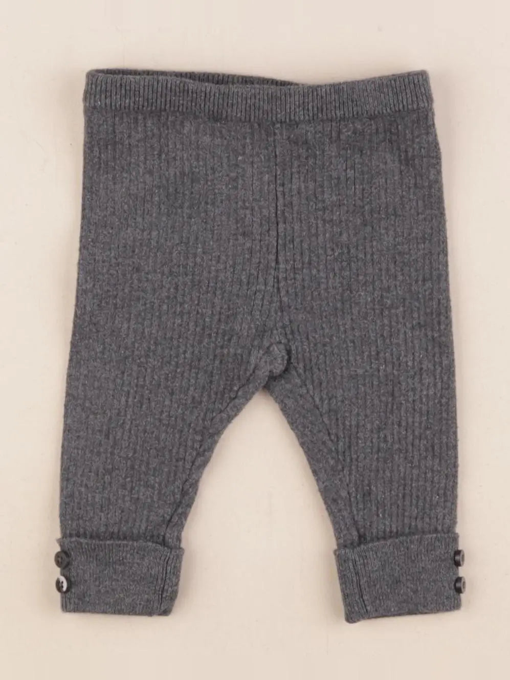 Zara - legging gris - 1/3 mois