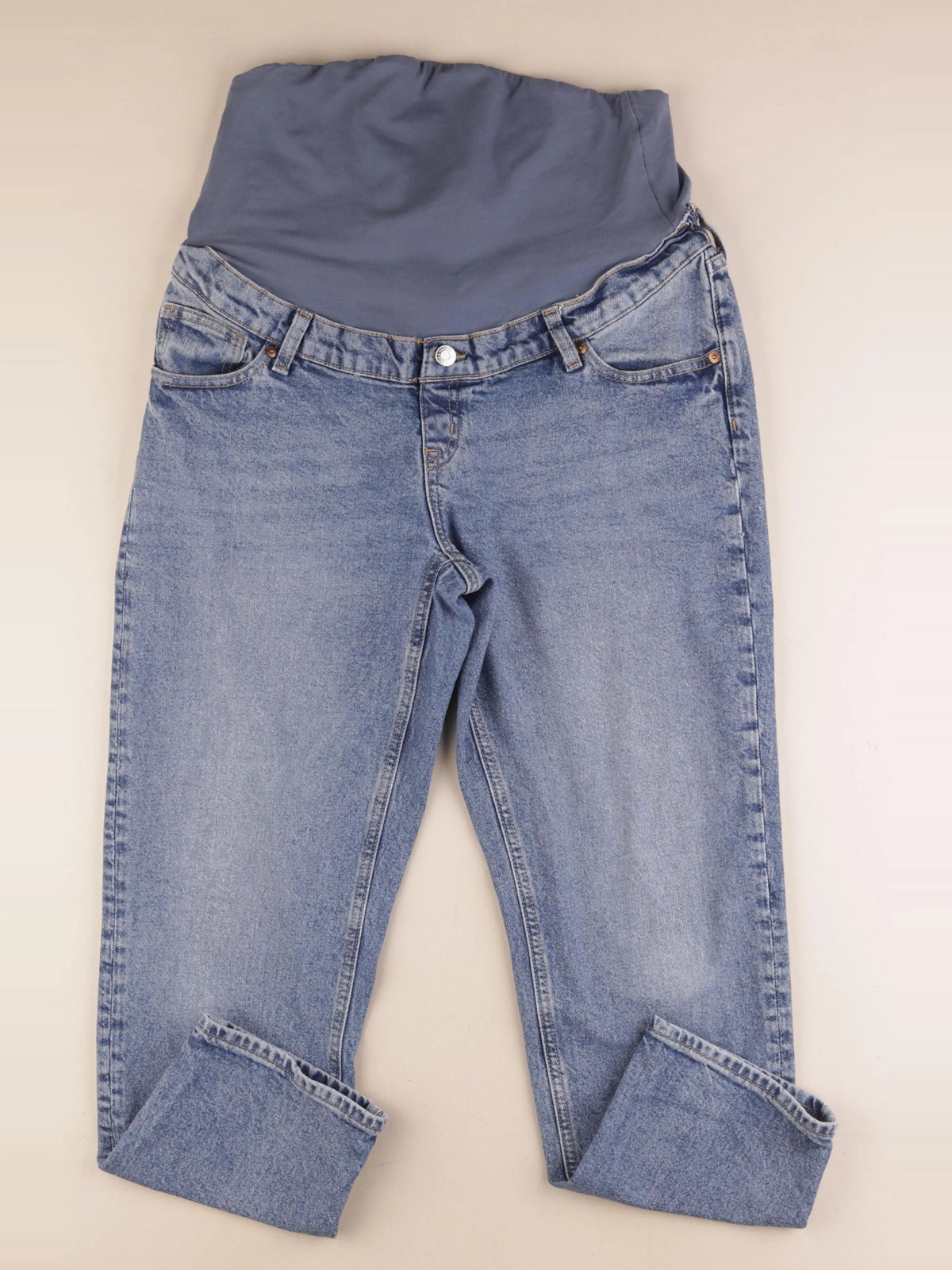 H&M - jean grossesse bleu - m