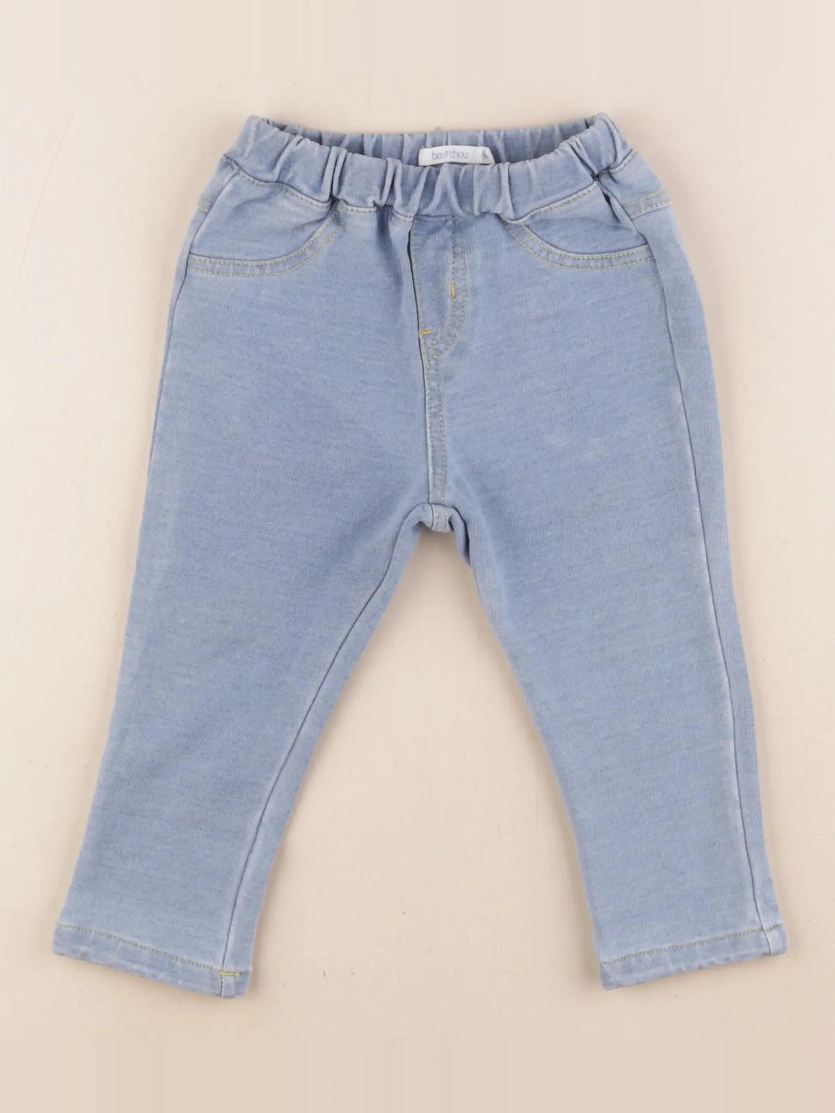 Boutchou - jegging bleu - 12 mois