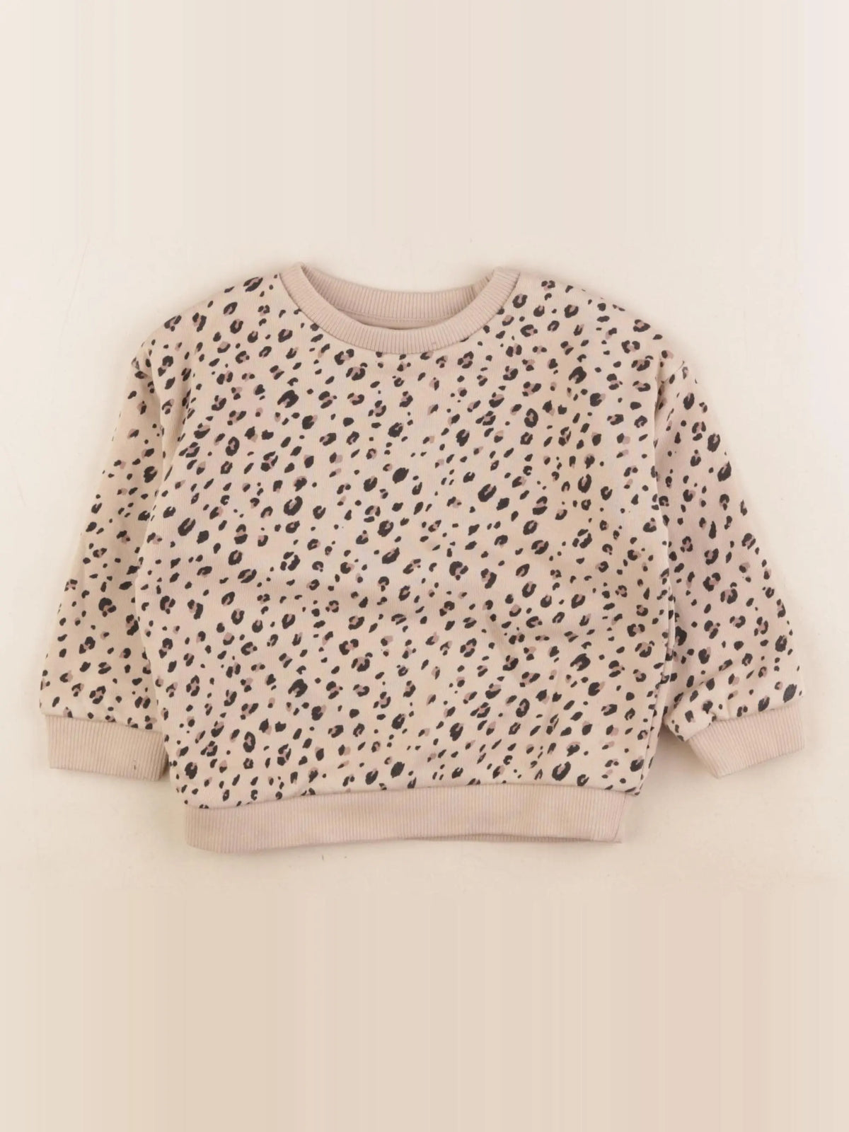 Mango - sweat marron - 18/24 mois