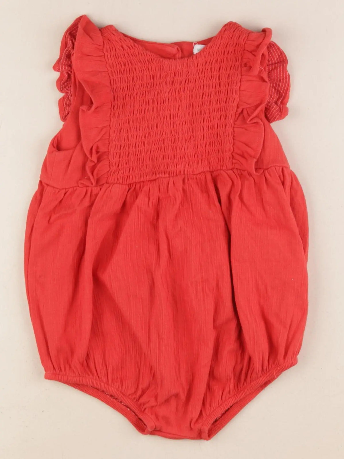 Vertbaudet - combinaison rouge - 36 mois