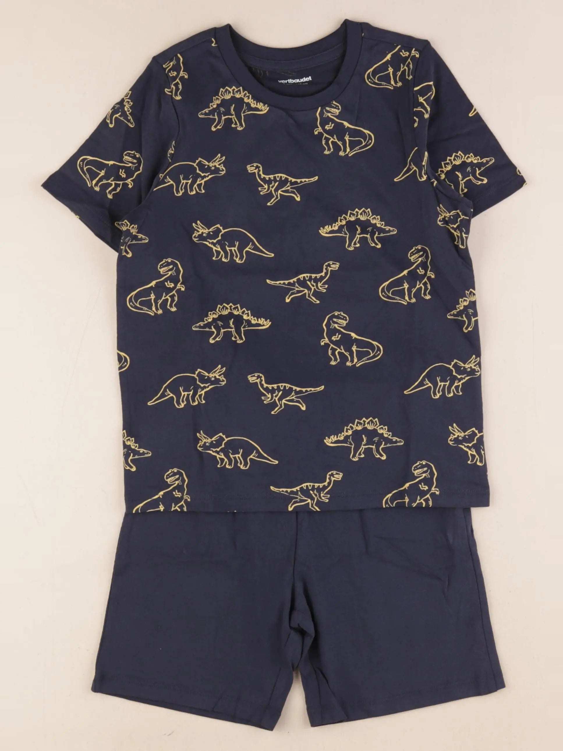 Vertbaudet - pyjama coton bleu - 6 ans