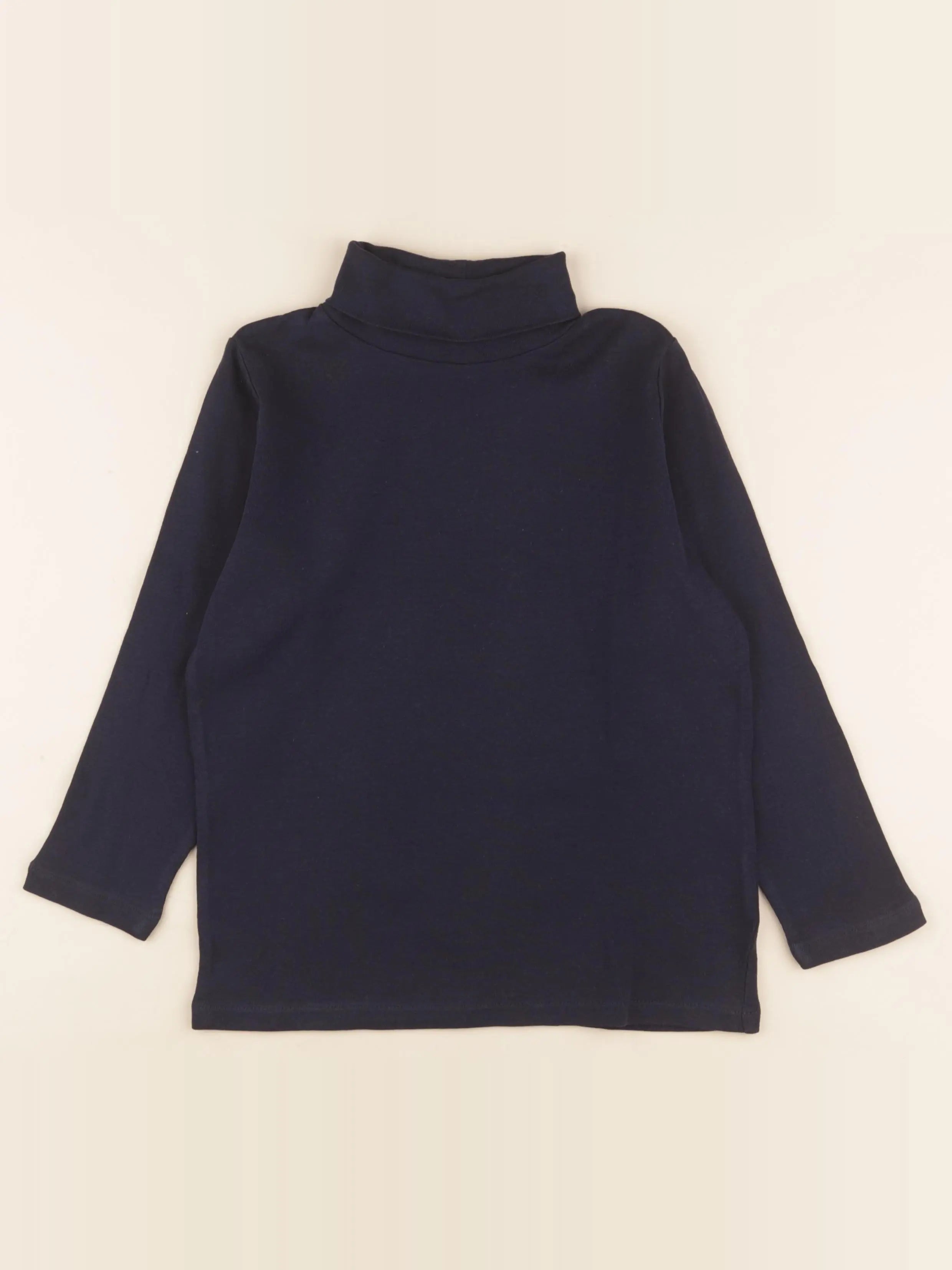 Vertbaudet - sous-pull bleu - 8 ans