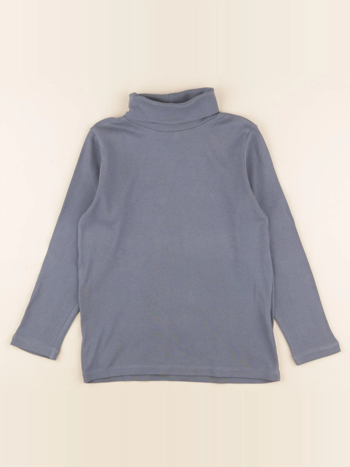 Vertbaudet - sous-pull bleu - 8 ans
