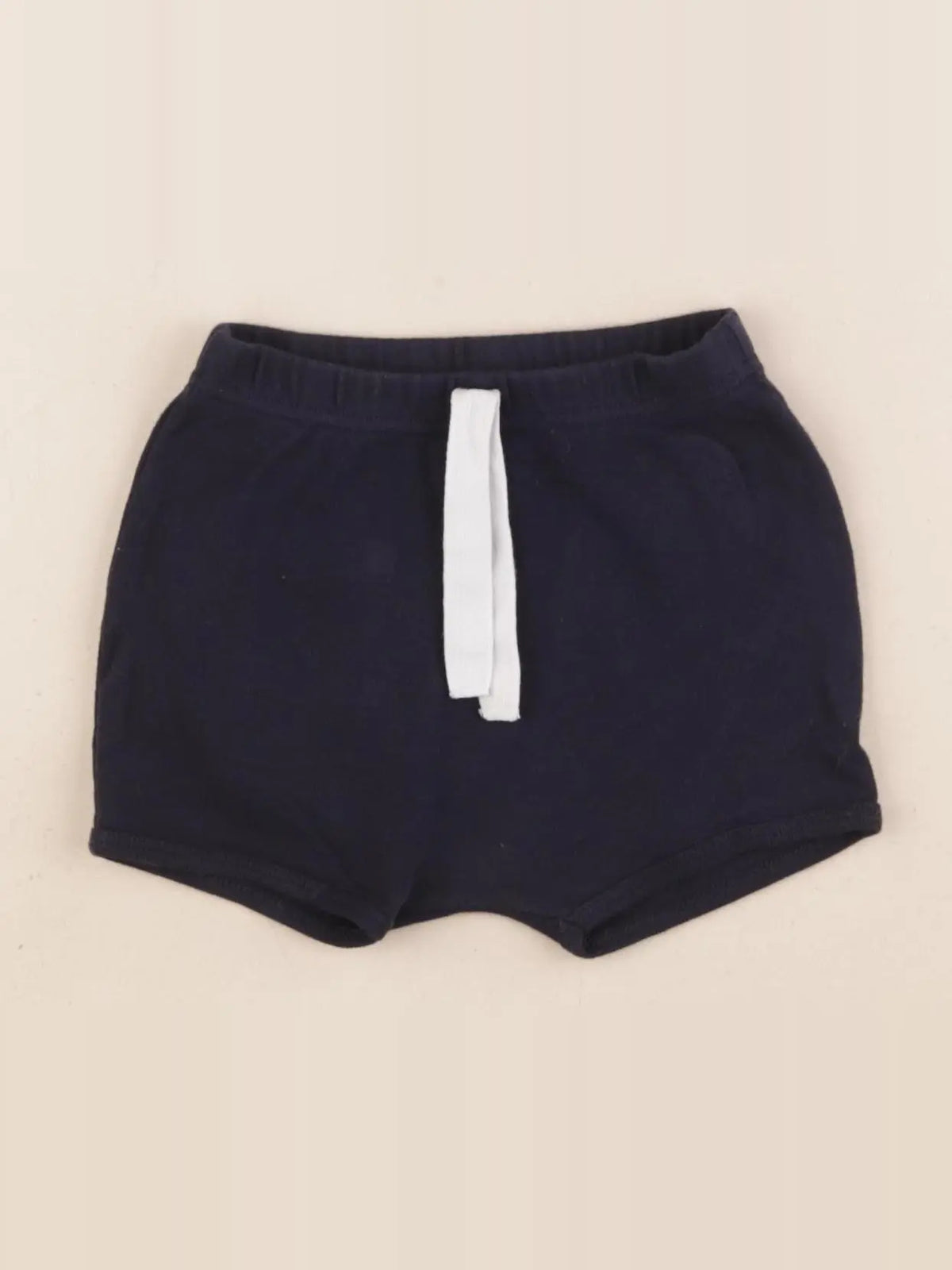 Petit Bateau - short bleu - 12 mois