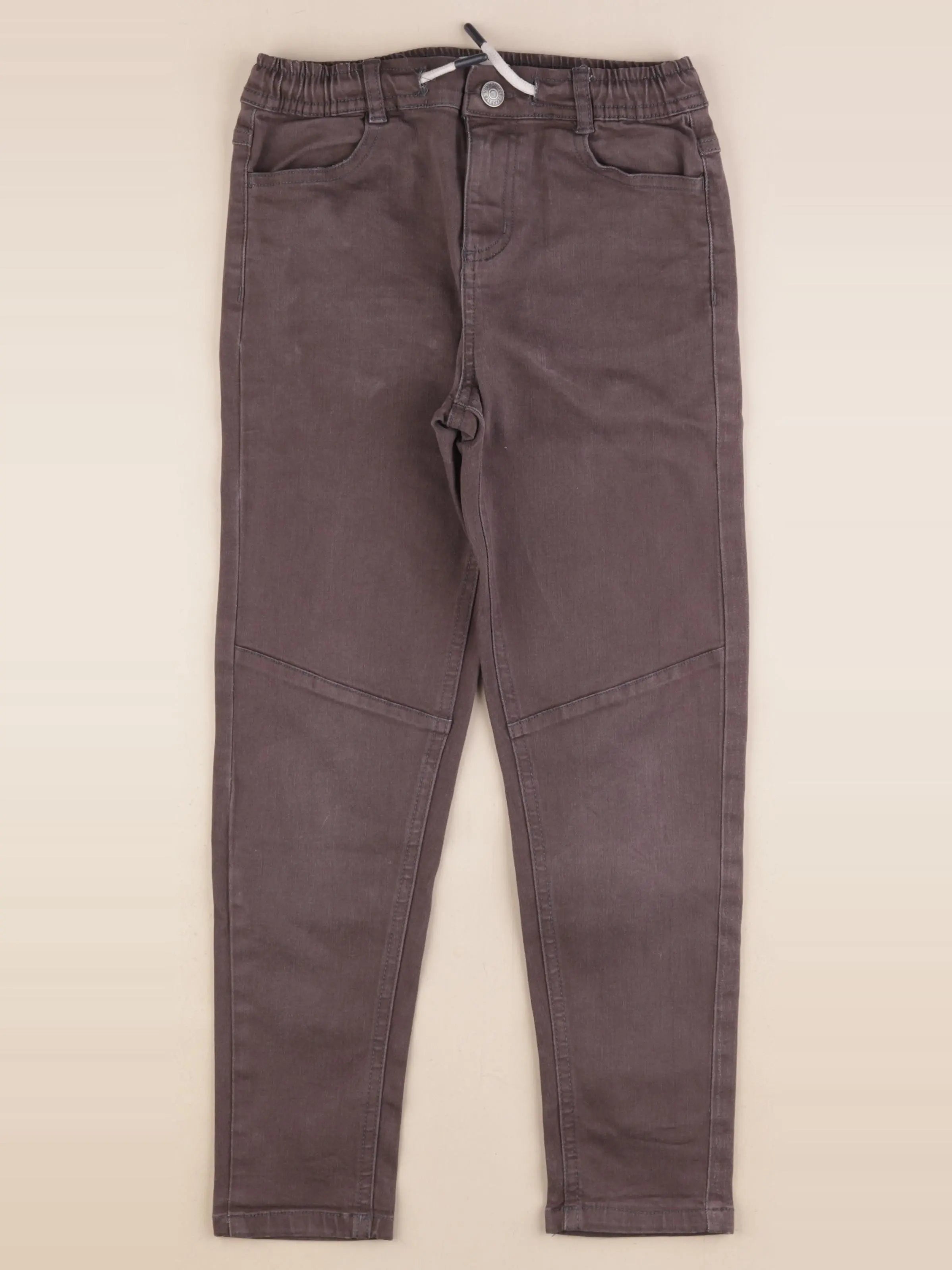 Vertbaudet - jean gris - 8 ans