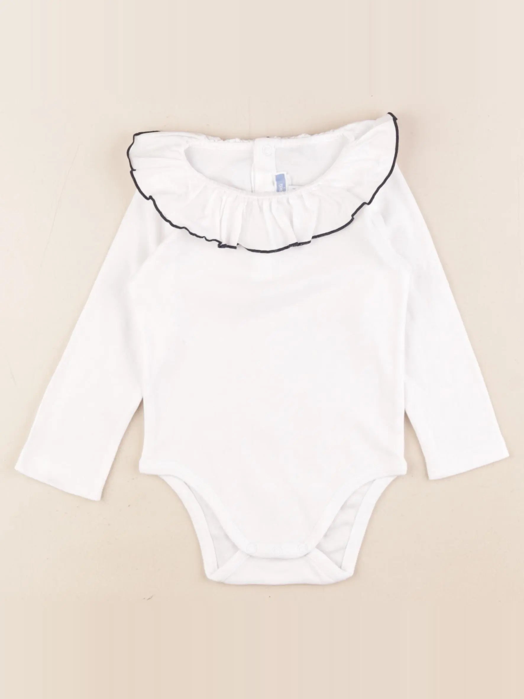 Jacadi - body à col blanc - 2 ans