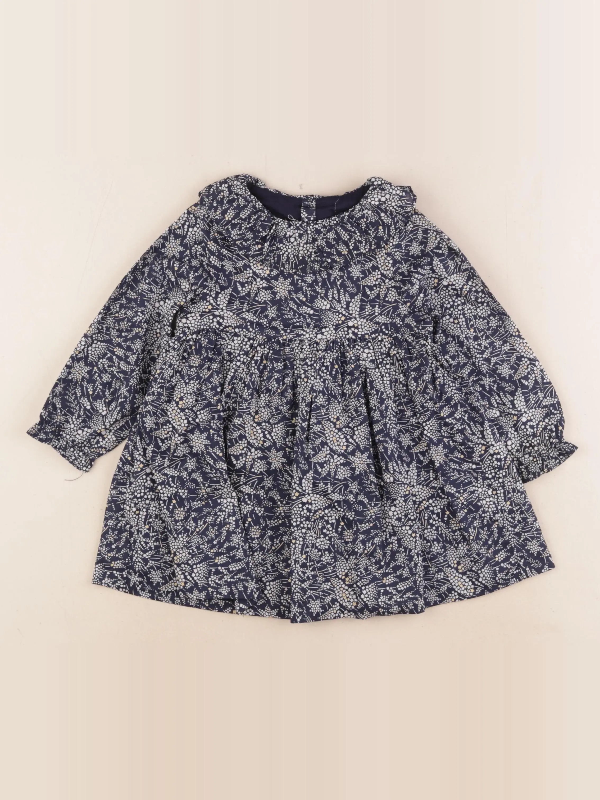 Jacadi - robe bleu - 18 mois