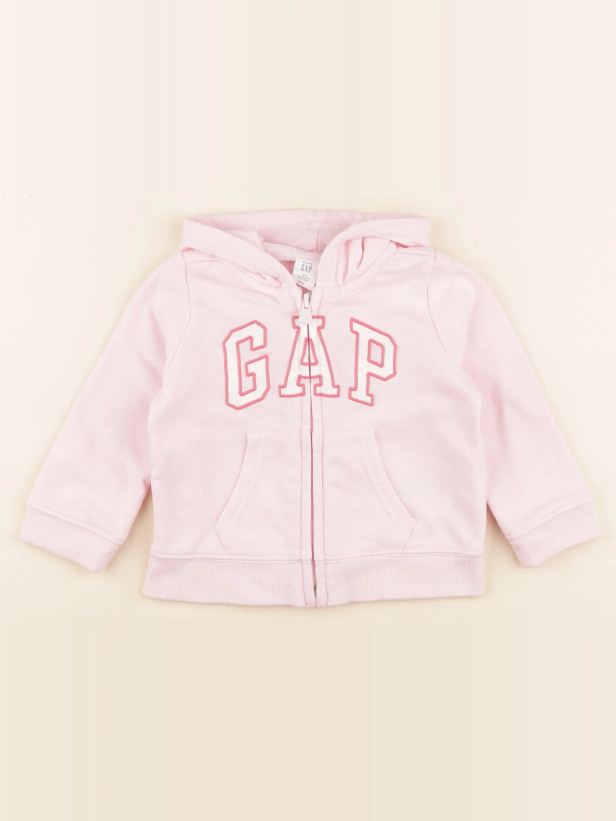 GAP - sweat rose - 12/18 mois