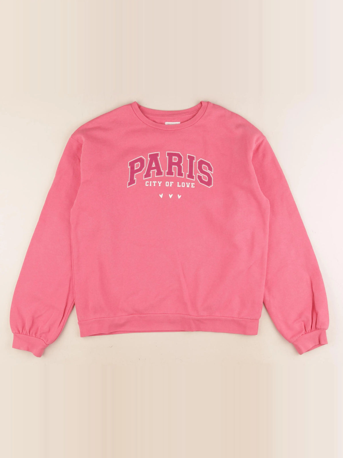 Vertbaudet - sweat rose - 14 ans