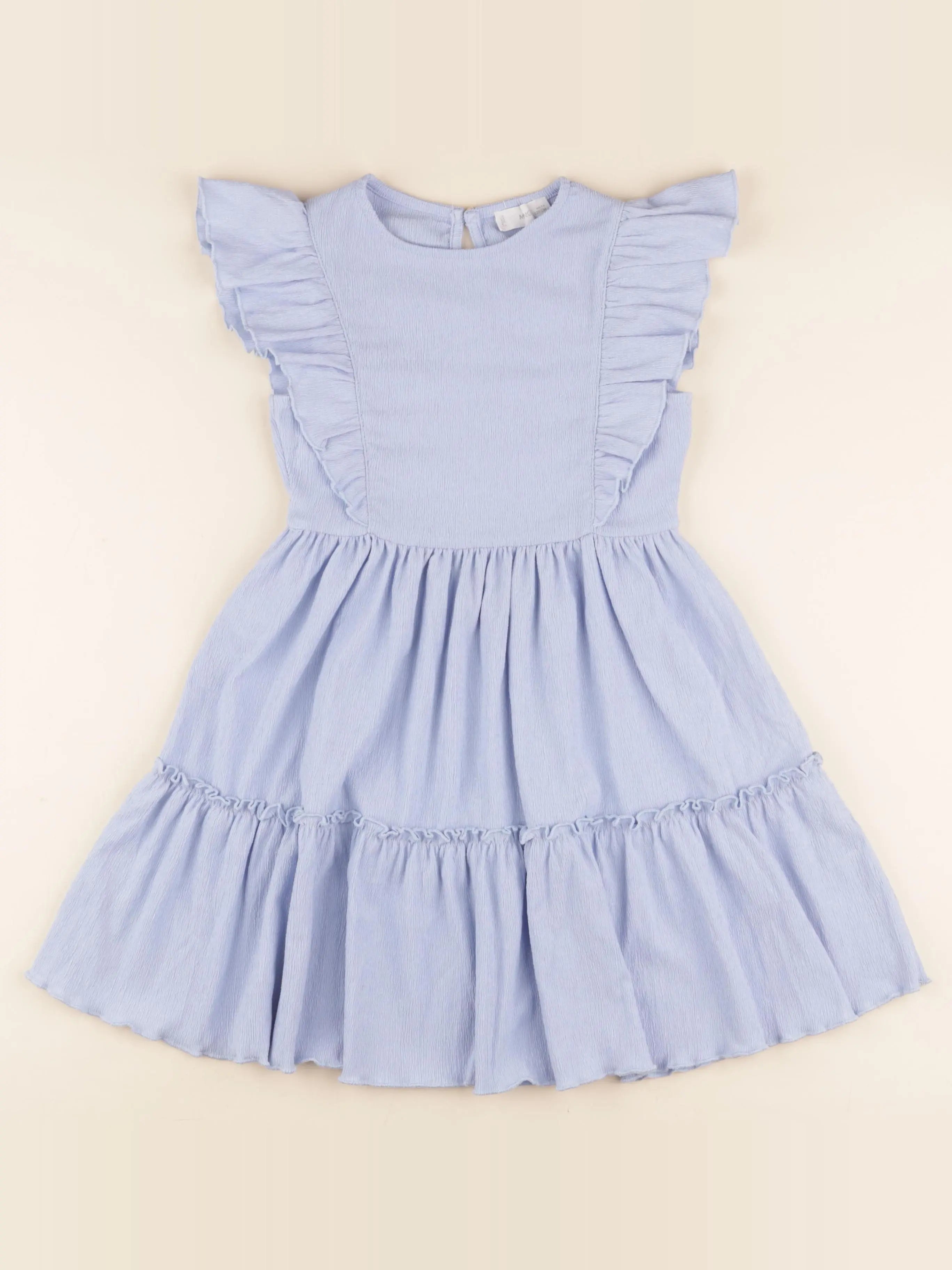 Mango - robe bleu - 7/8 ans