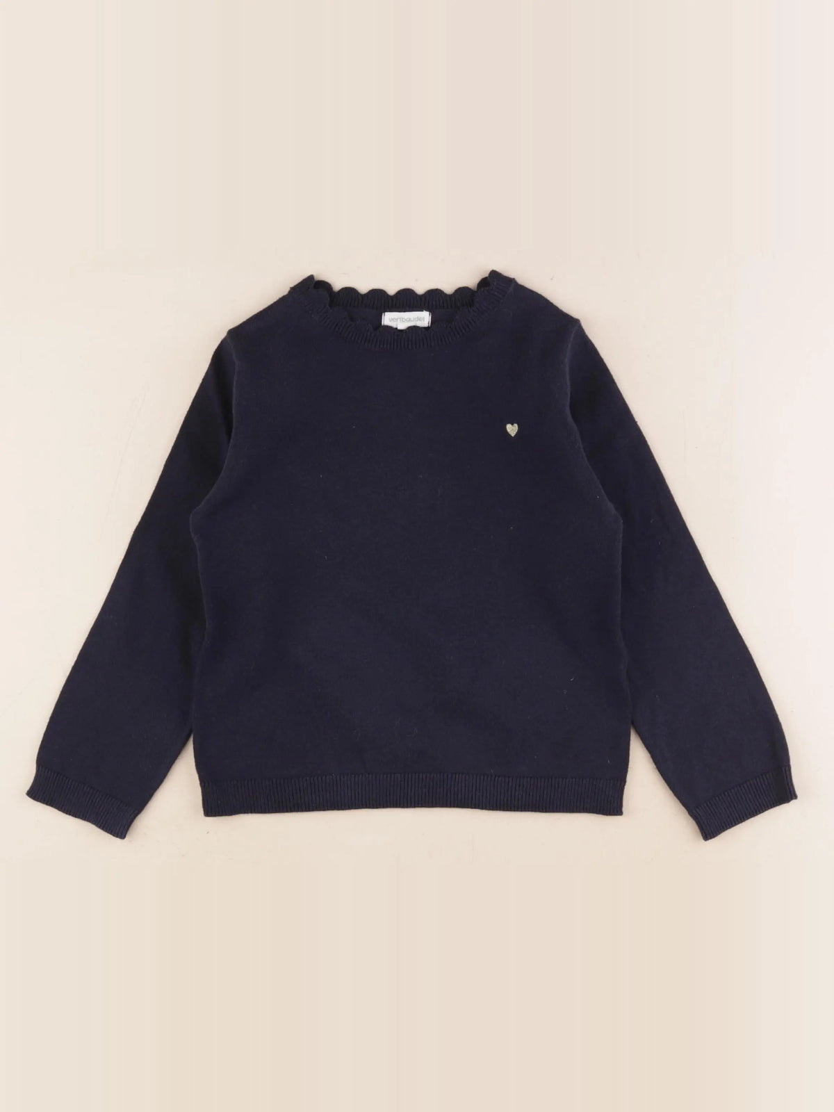 Vertbaudet - pull bleu - 5 ans