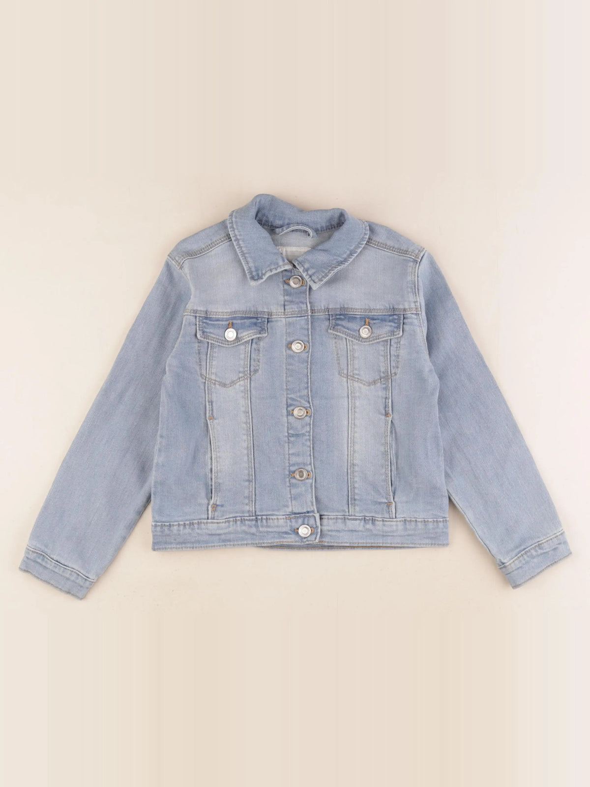 Vertbaudet - veste bleu - 6 ans
