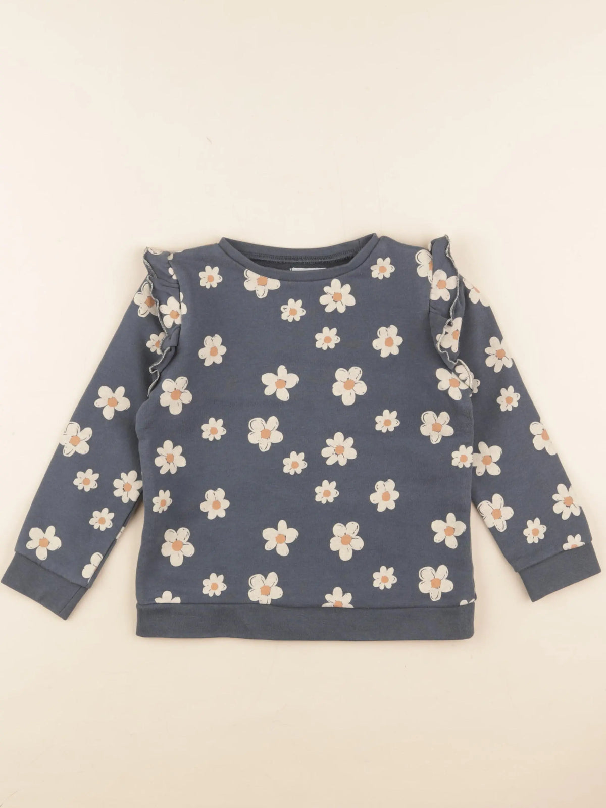 Vertbaudet - sweat bleu - 4 ans