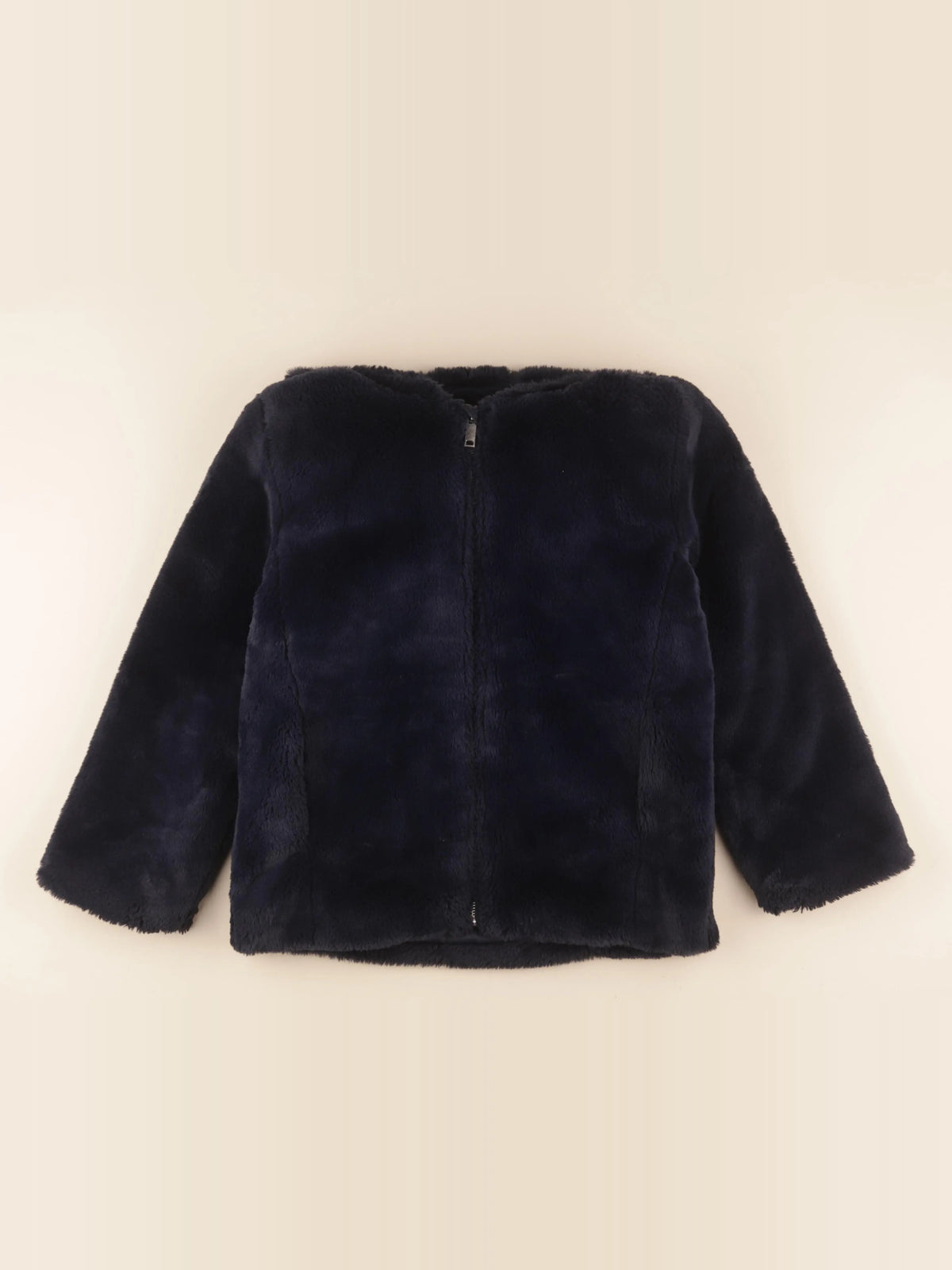 Monoprix - manteau bleu - 12 ans