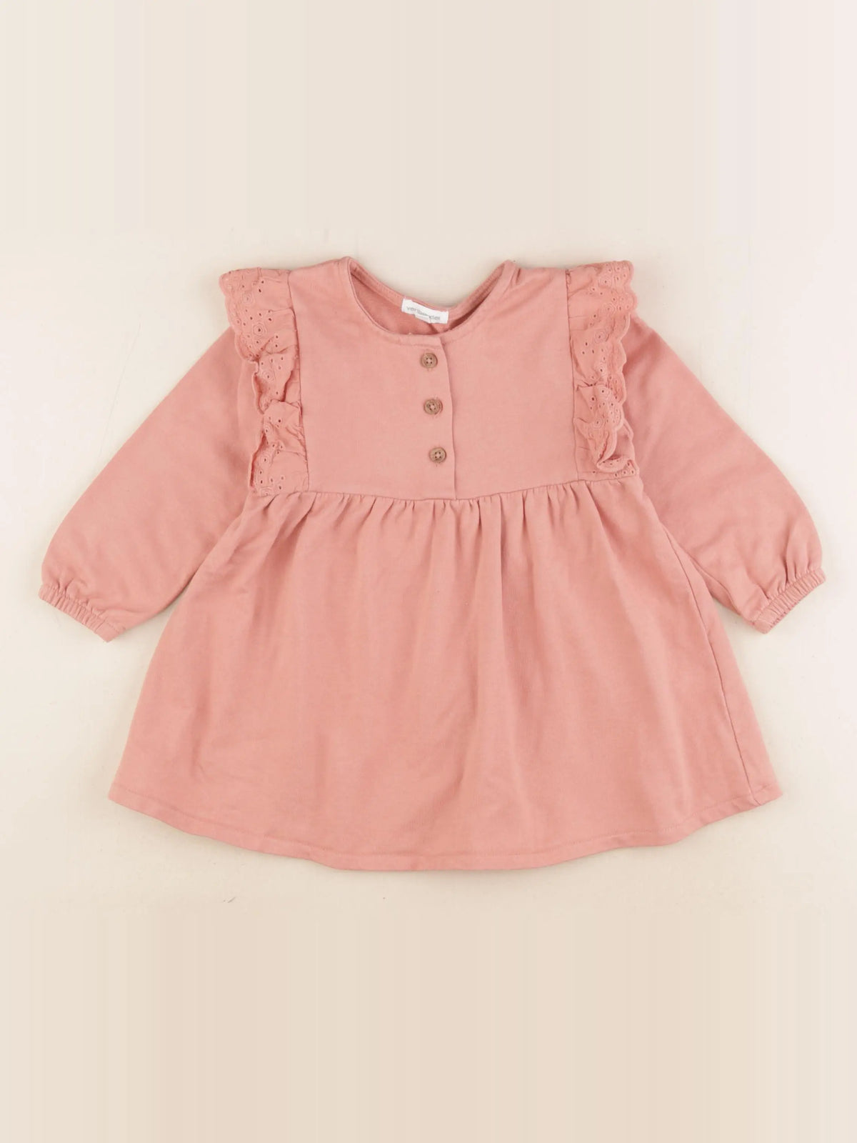 Vertbaudet - robe rose - 18 mois