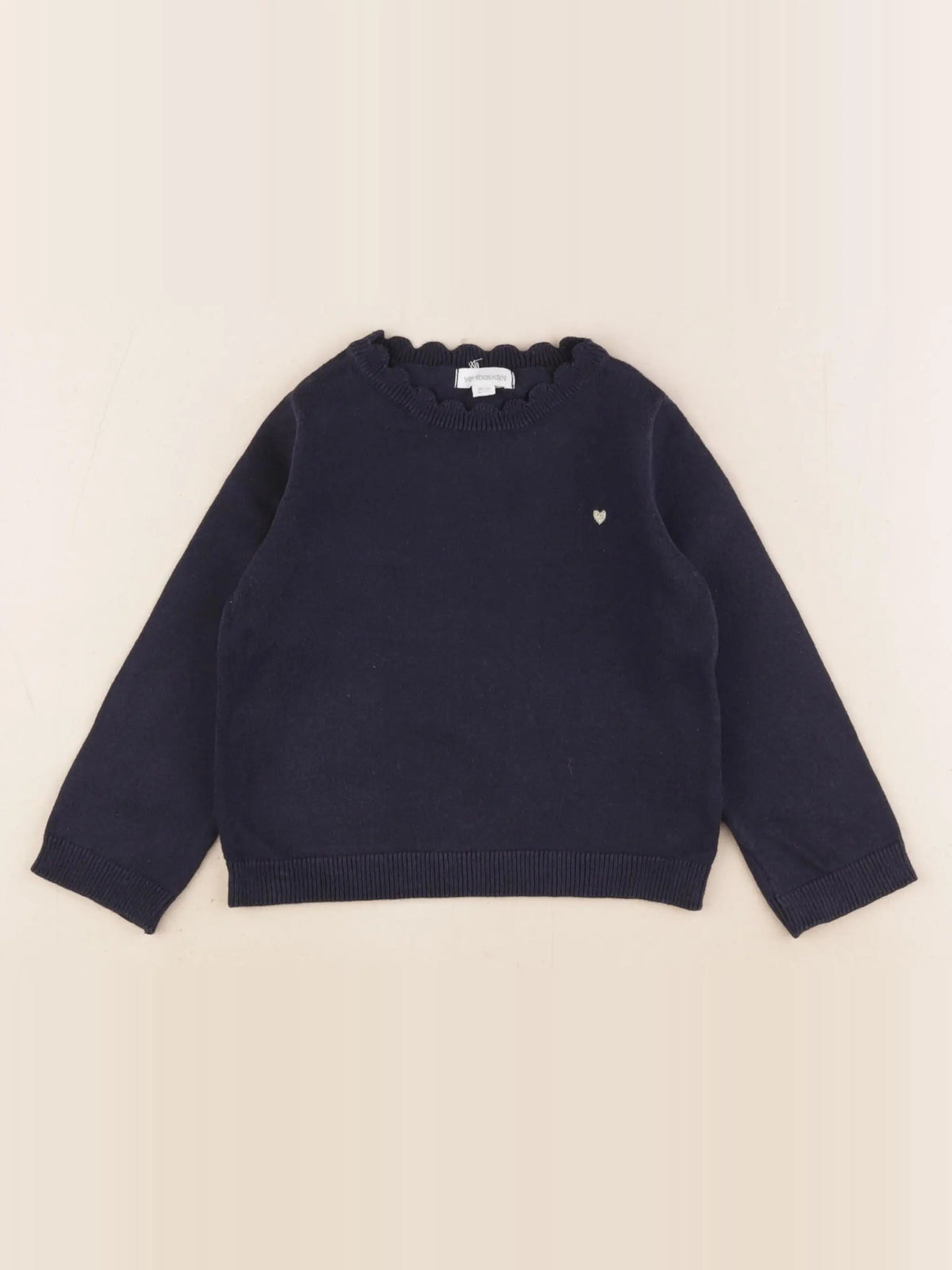 Vertbaudet - pull bleu - 2 ans
