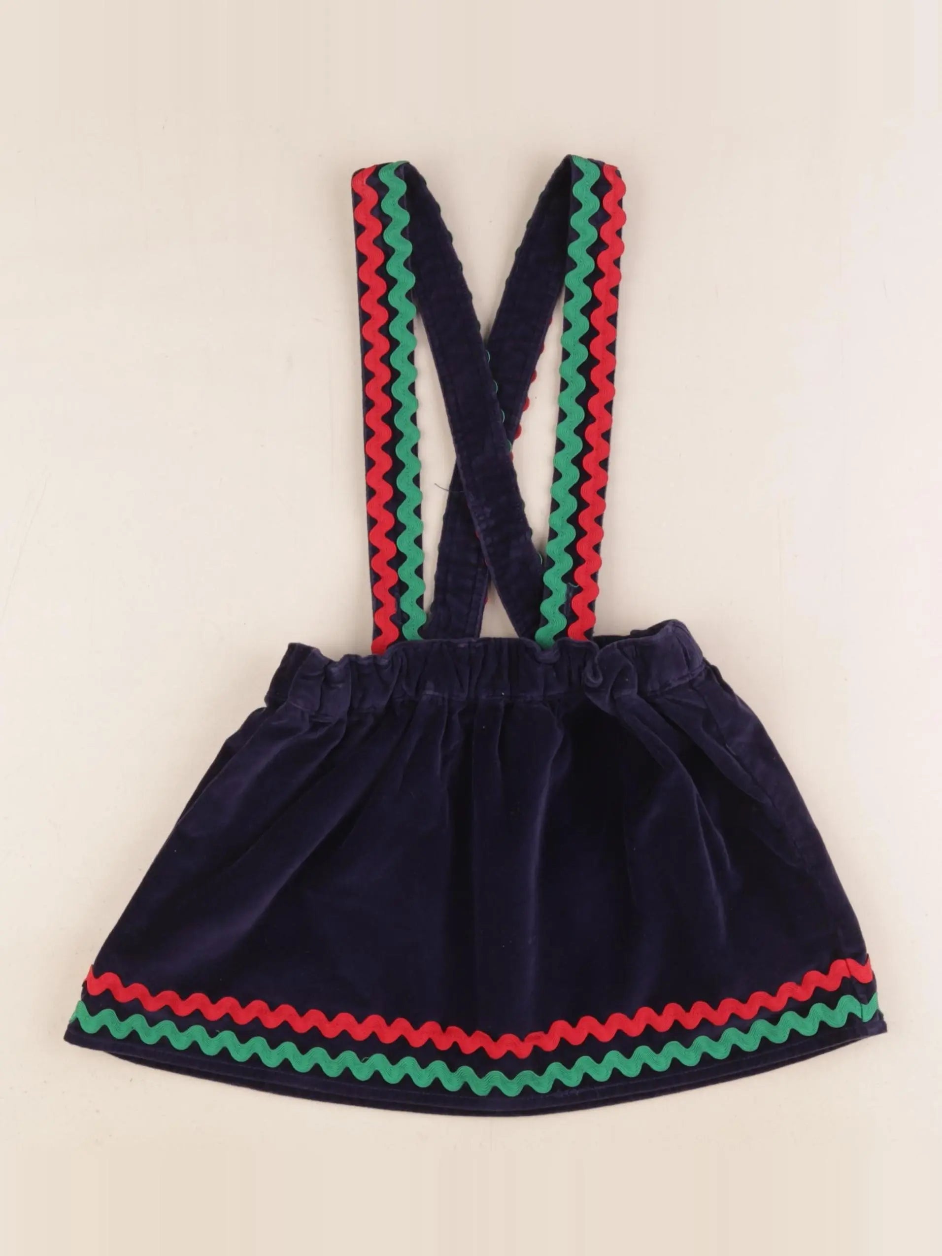 Monoprix x La Veste - jupe bleu - 3/4 ans