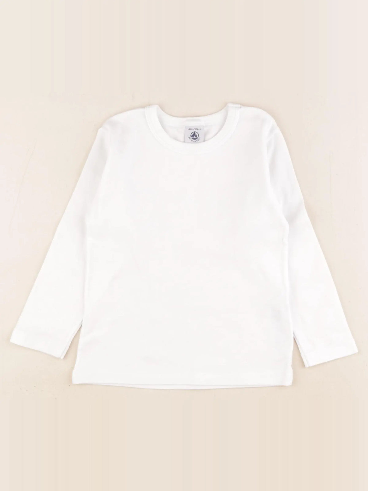 Petit Bateau - maillot de corps blanc - 4 ans