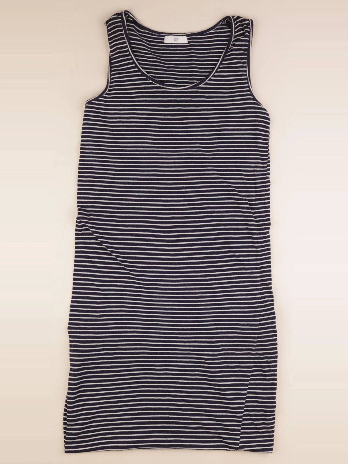 La redoute - robe grossesse bleu, blanc - s