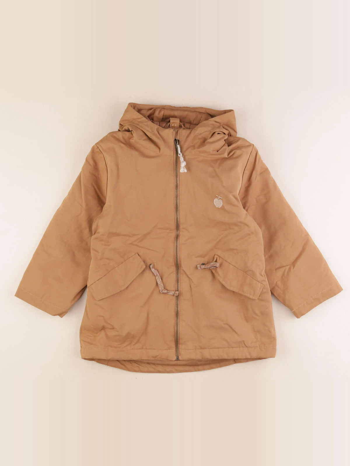 Vertbaudet - parka marron - 8 ans