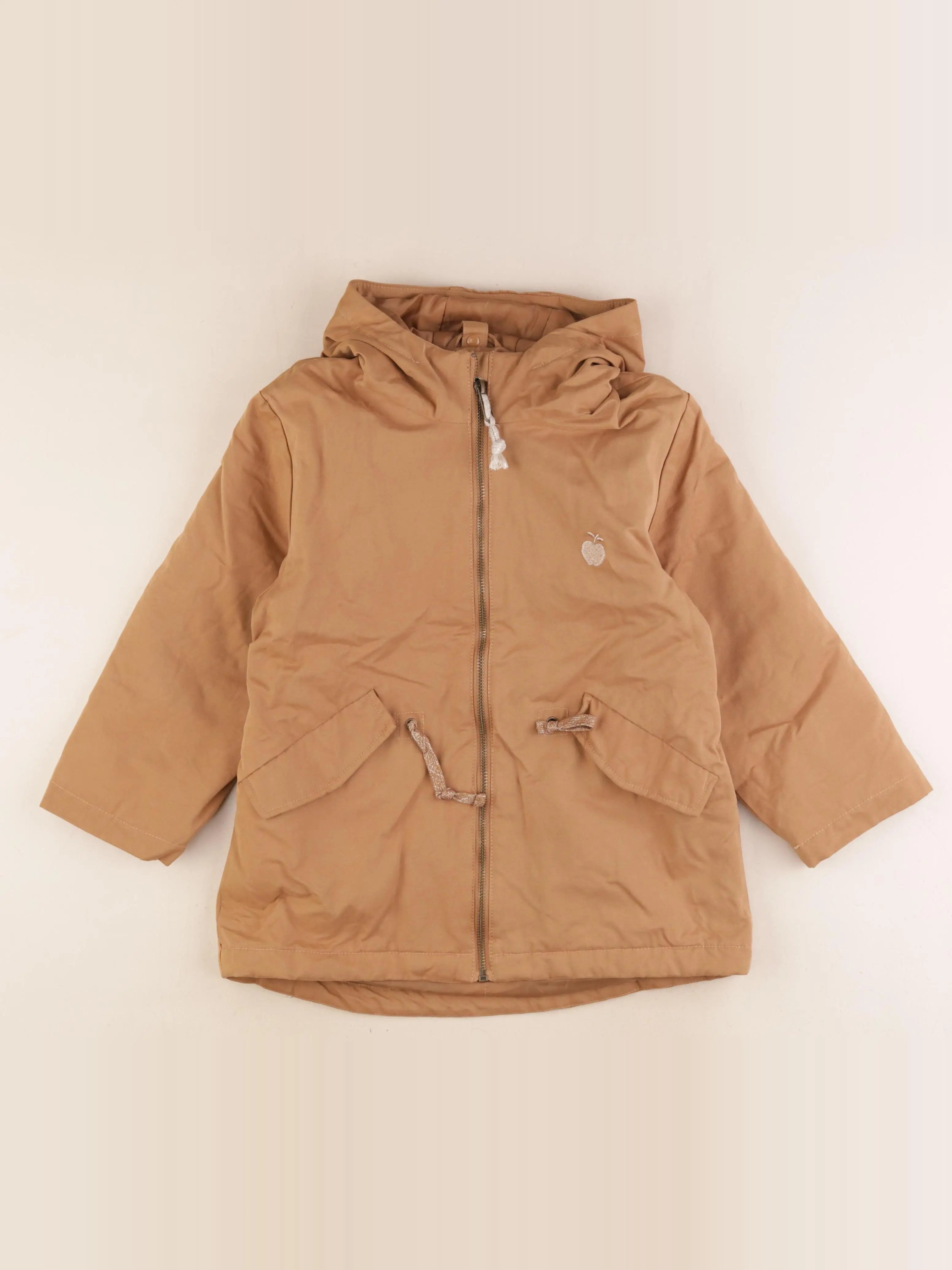 Vertbaudet - parka marron - 8 ans