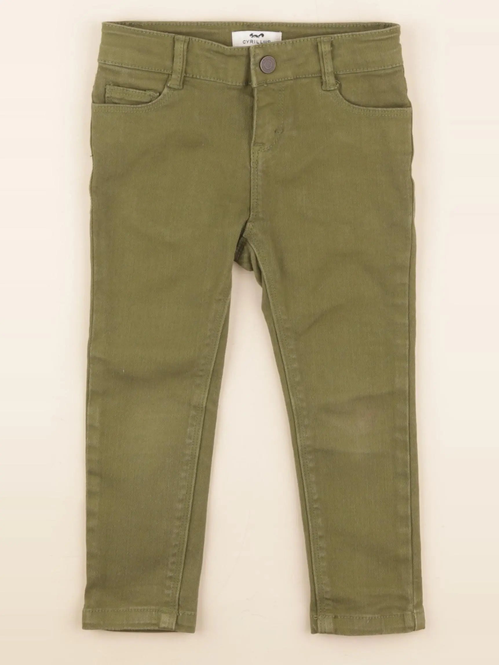 Cyrillus - jean vert - 3 ans