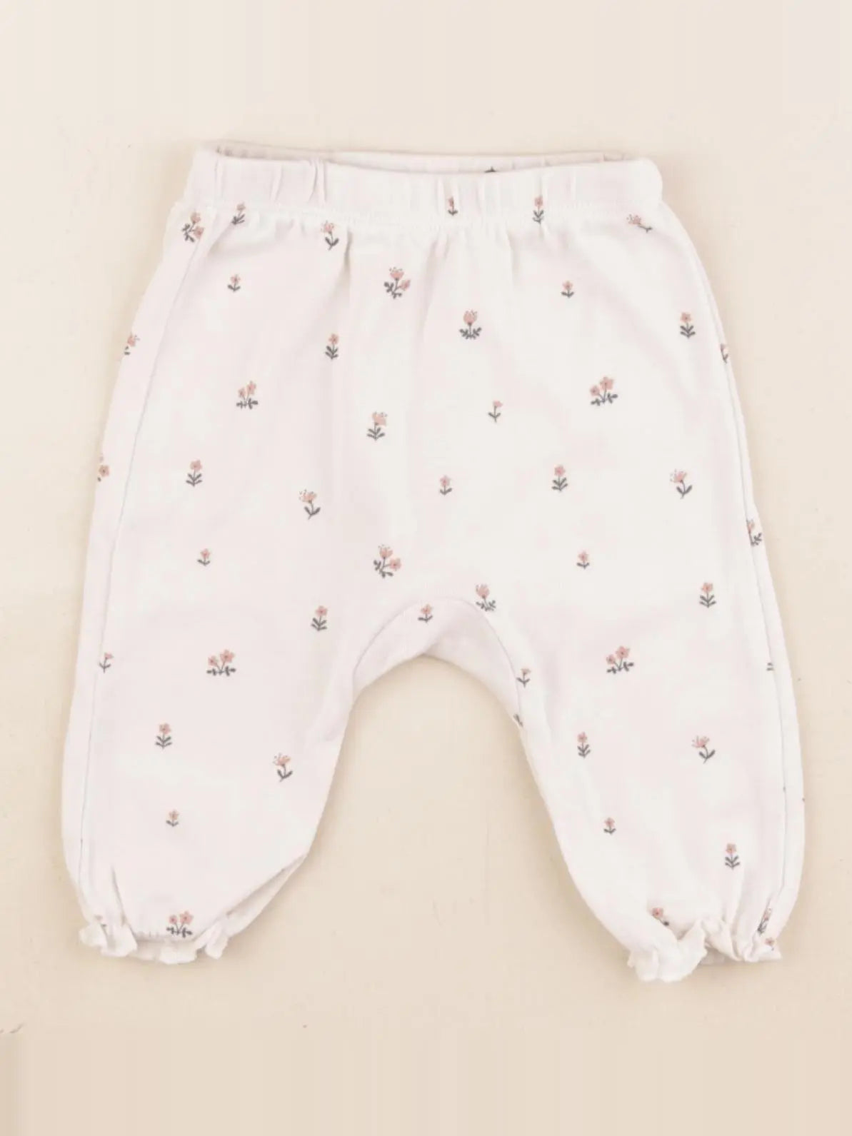 H&M - legging beige - 0/1 mois
