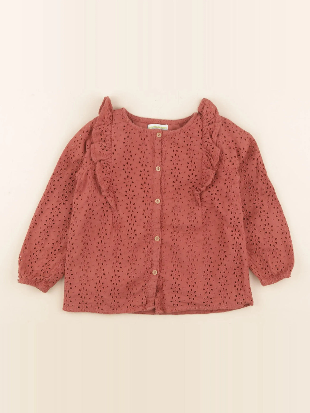 Vertbaudet - blouse rose - 4 ans