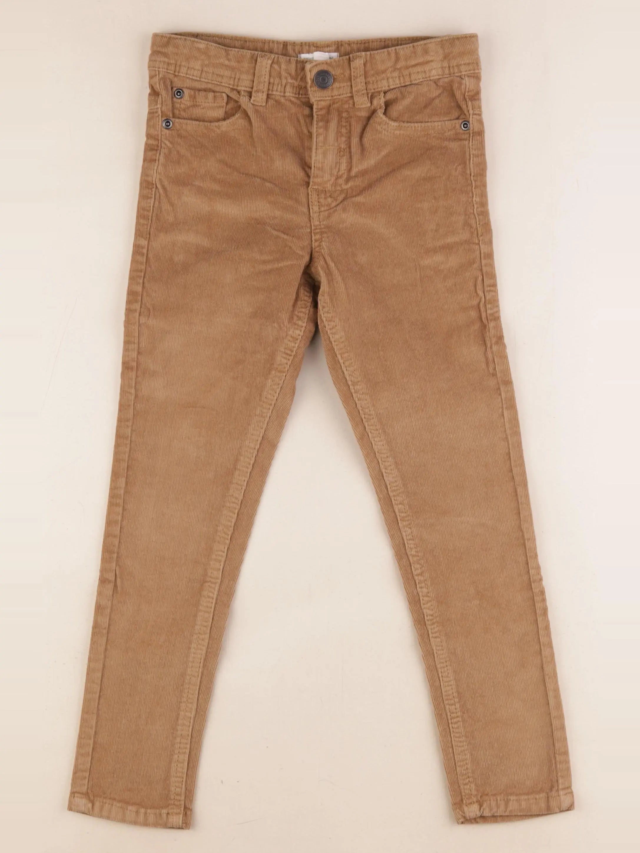 Vertbaudet - pantalon marron - 6 ans
