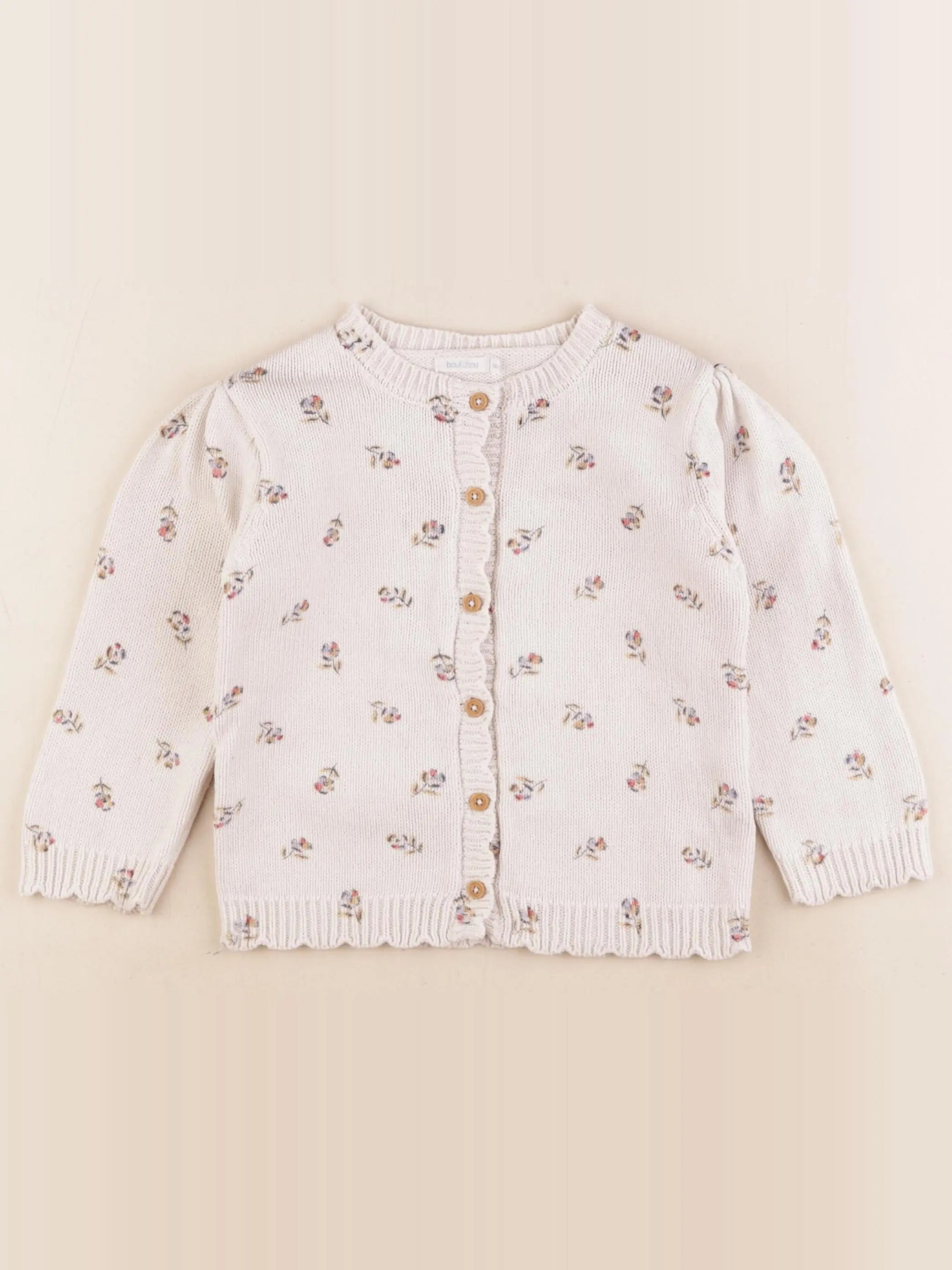 Boutchou - gilet beige - 36 mois